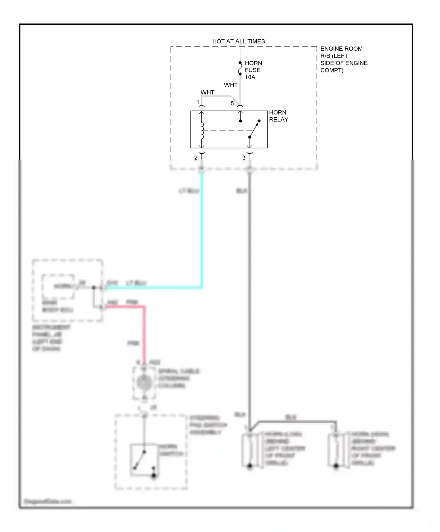 Wiring diagram lt blu for Lexus ES XV60 (2012-2015) (25 of 54)