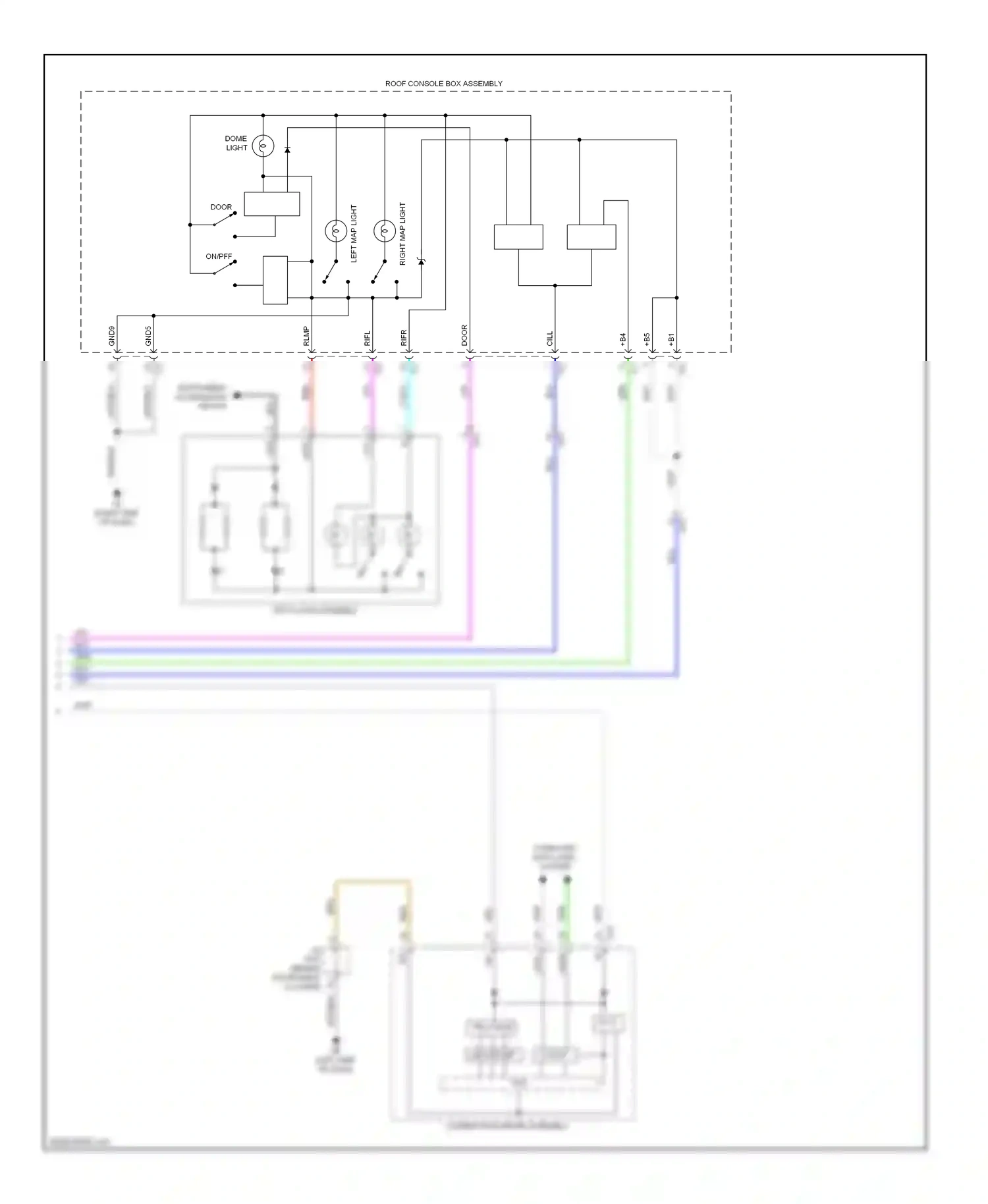 Wiring diagram red for Lexus ES XV60 (2012-2015) (51 of 131)