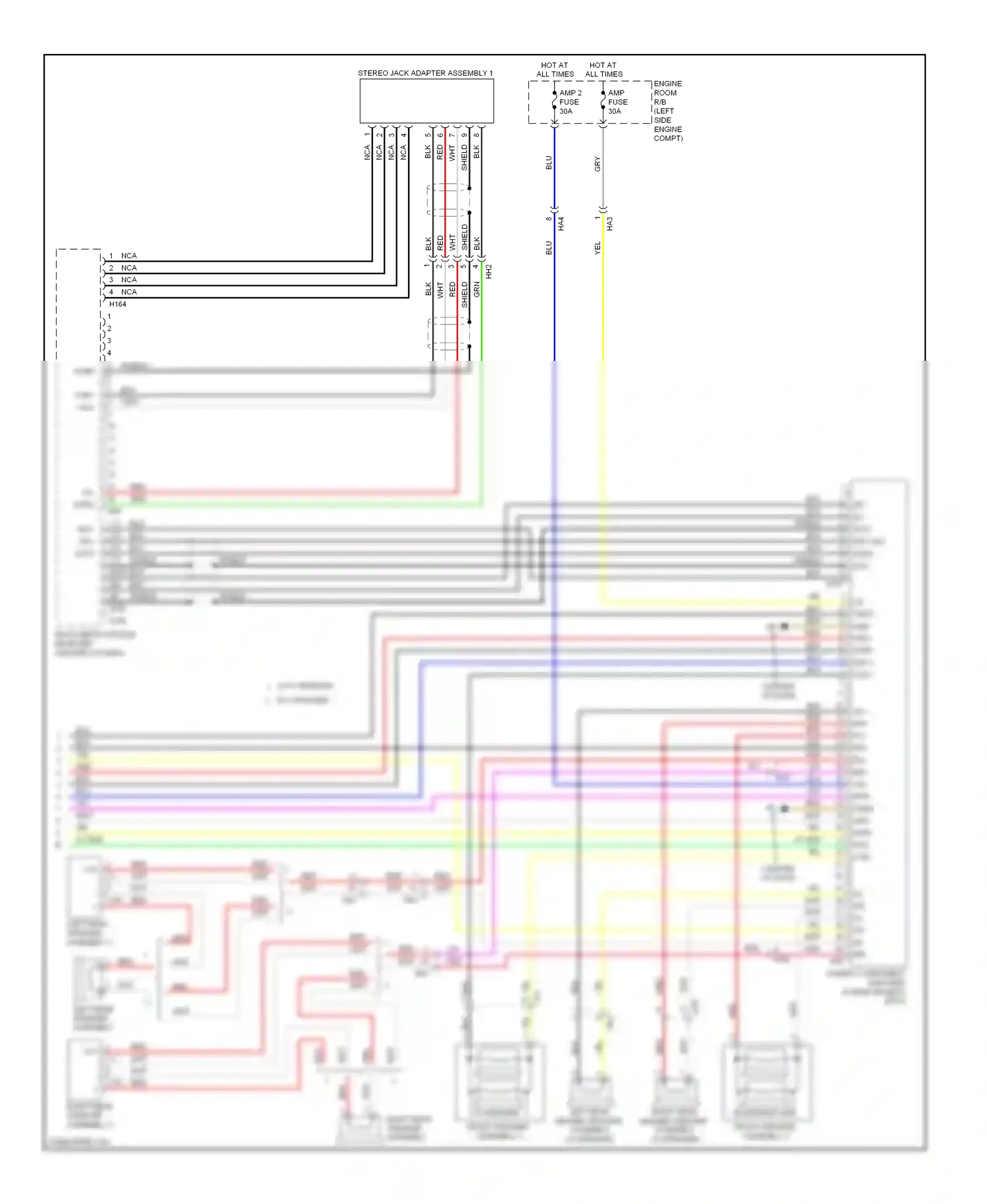 Wiring diagram red for Lexus ES XV60 (2012-2015) (96 of 131)