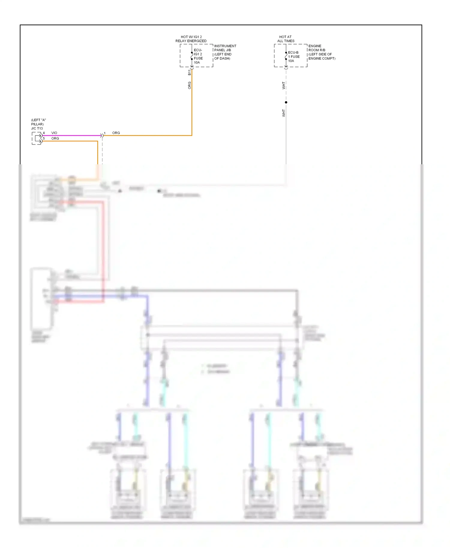 Wiring diagram vio for Lexus ES XV60 (2012-2015) (83 of 133)
