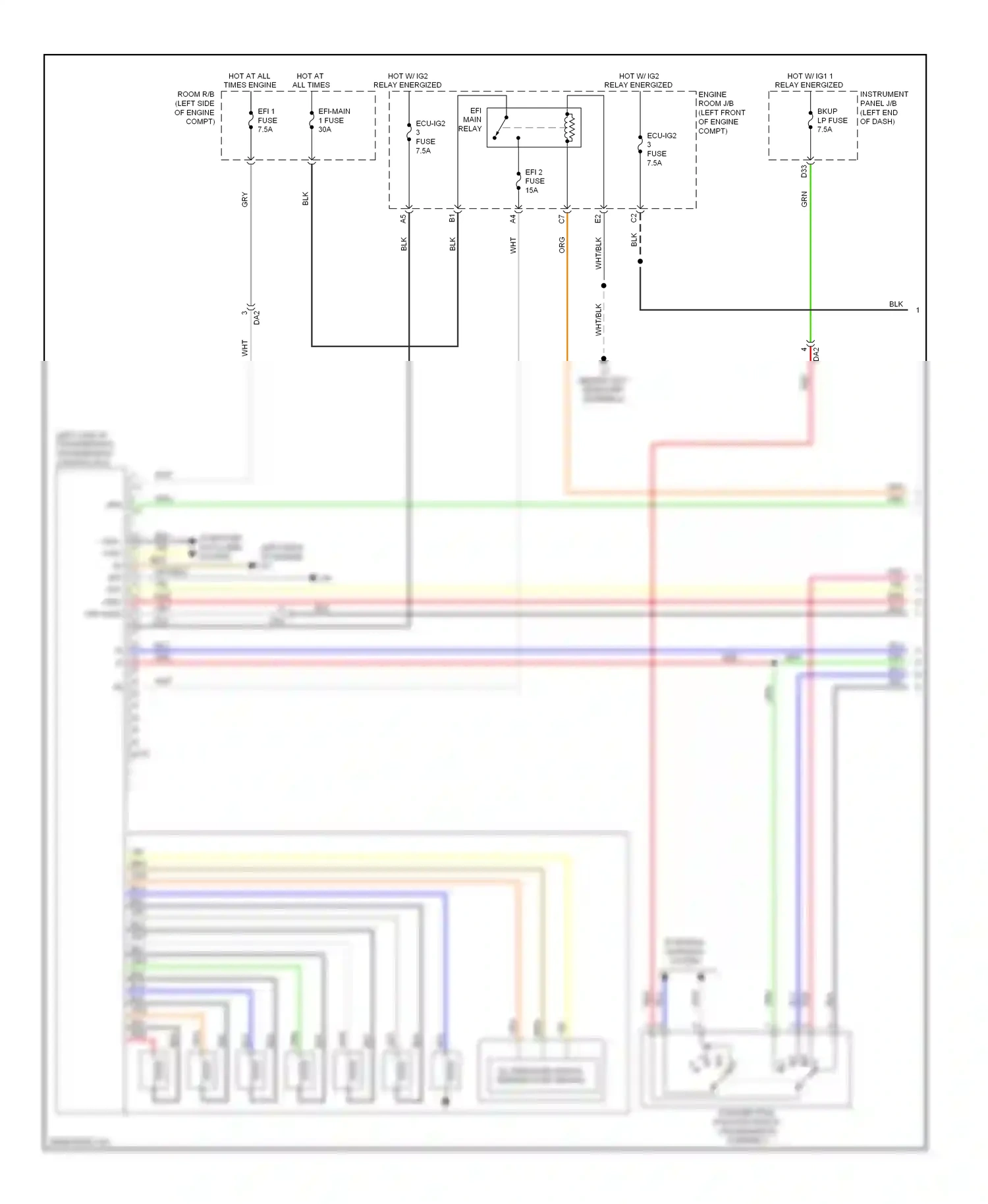Wiring diagram wht for Lexus ES XV60 (2012-2015) (118 of 146)