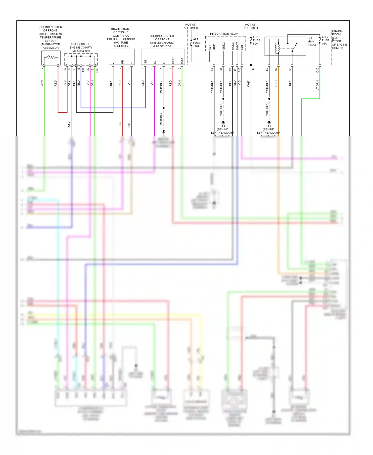 Wiring diagram wht/blk for Lexus ES XV60 (2012-2015) (5 of 139)