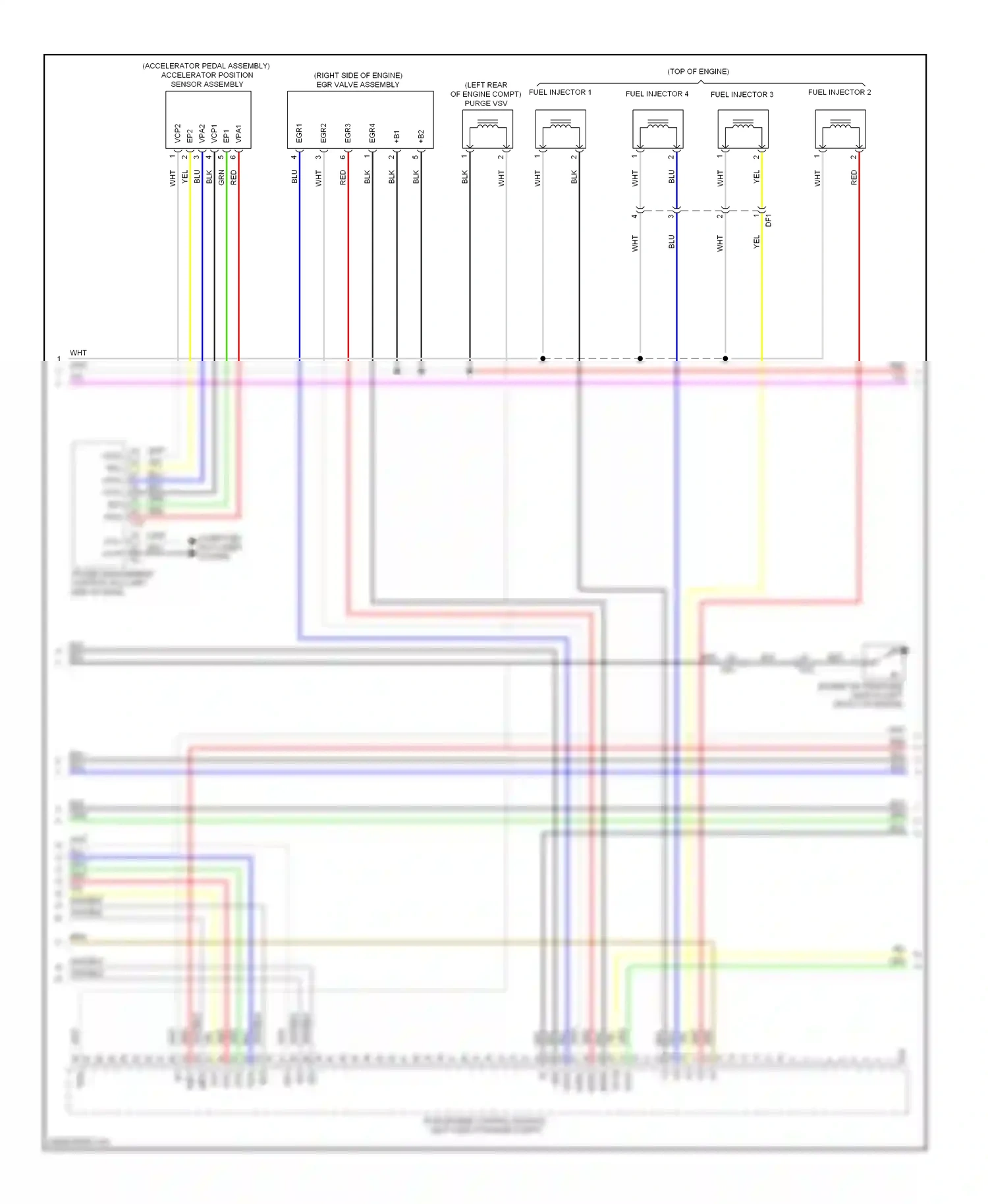 Wiring diagram yel for Lexus ES XV60 (2012-2015) (25 of 100)
