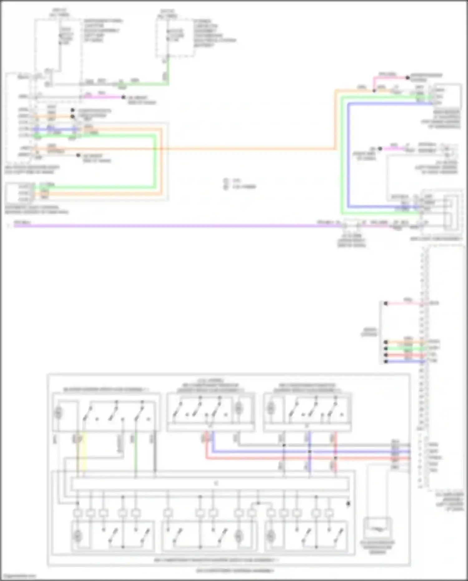 ES Lexus XV70 facelift (2021-2024): Automatic a/c circuit (3 of 3)