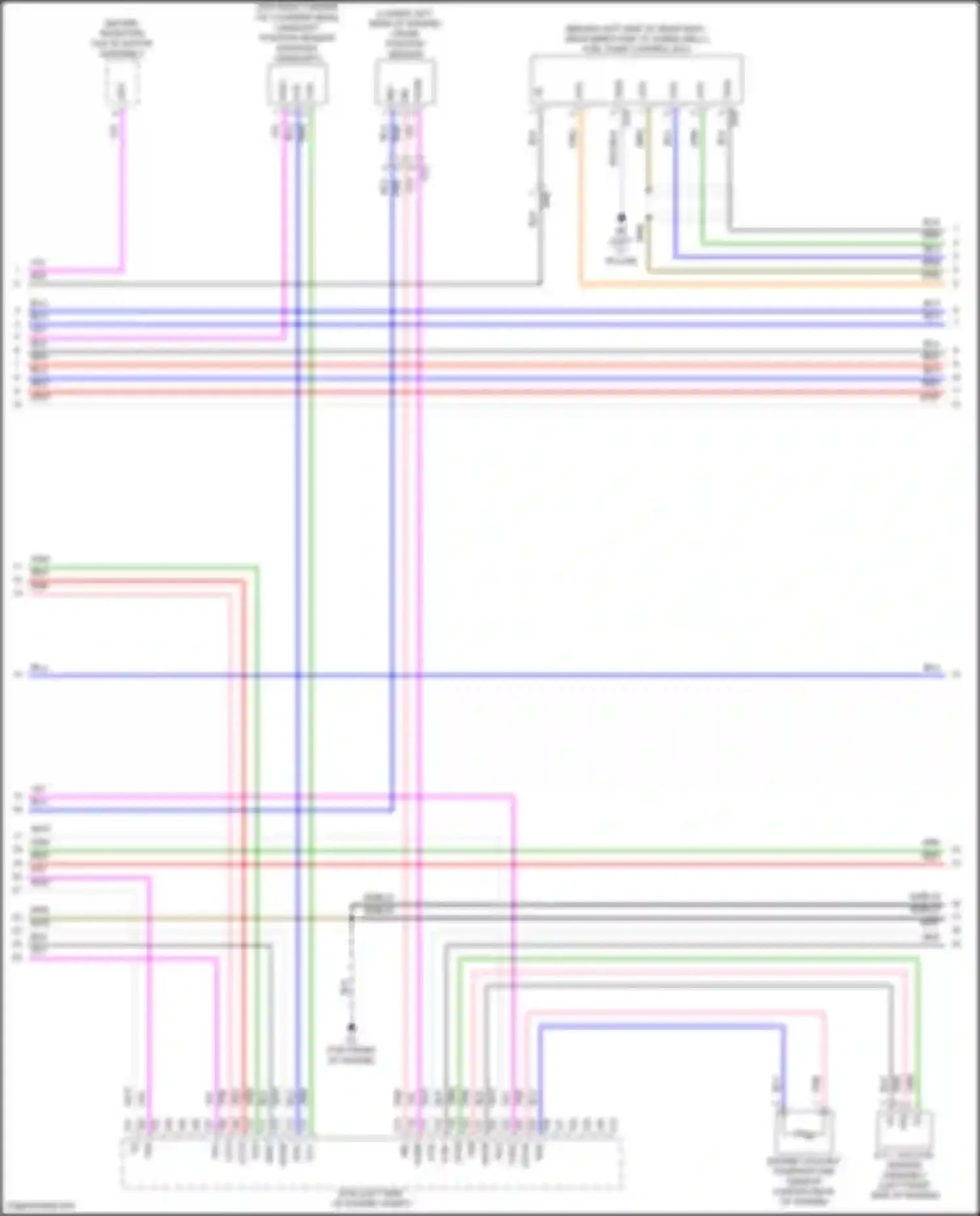 ES Lexus XV70 facelift (2021-2024): Wiring diagram engine performance 2.5l (5 of 10)