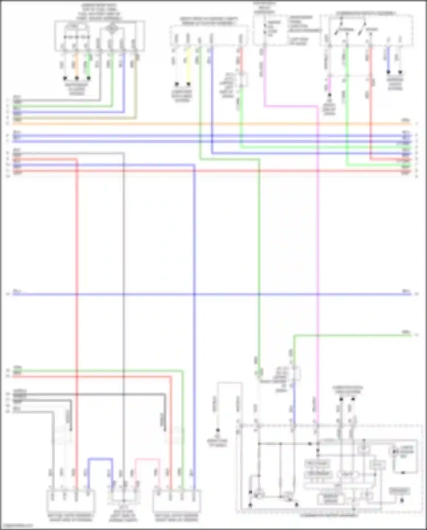 ES Lexus XV70 facelift (2021-2024): Wiring diagram engine performance 2.5l (6 of 10)