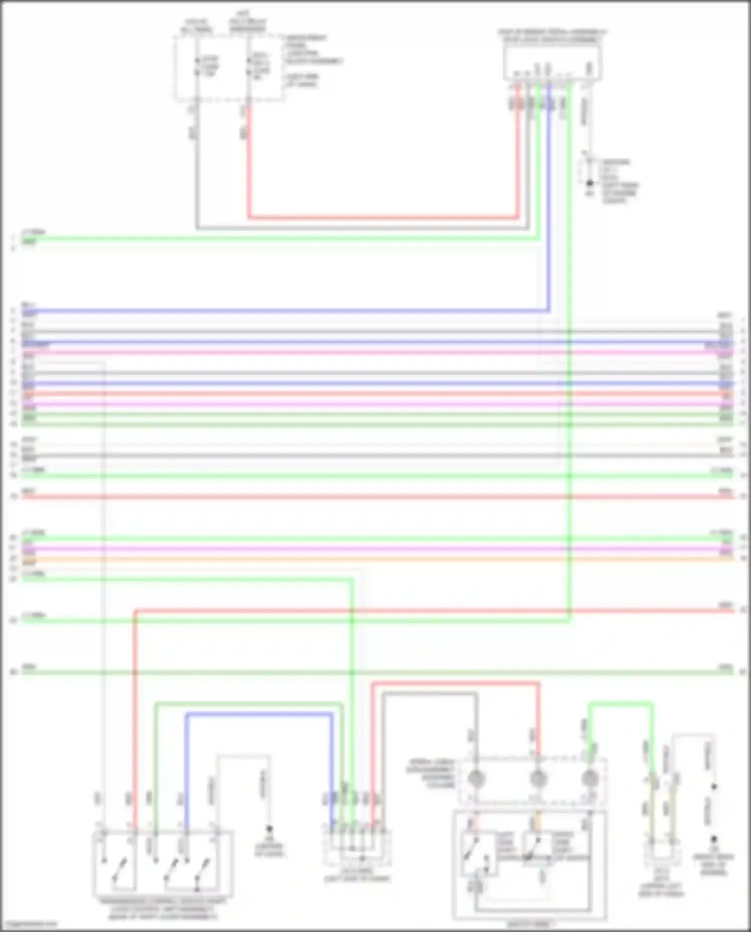 ES Lexus XV70 facelift (2021-2024): Wiring diagram engine performance 3.5l (4 of 11)