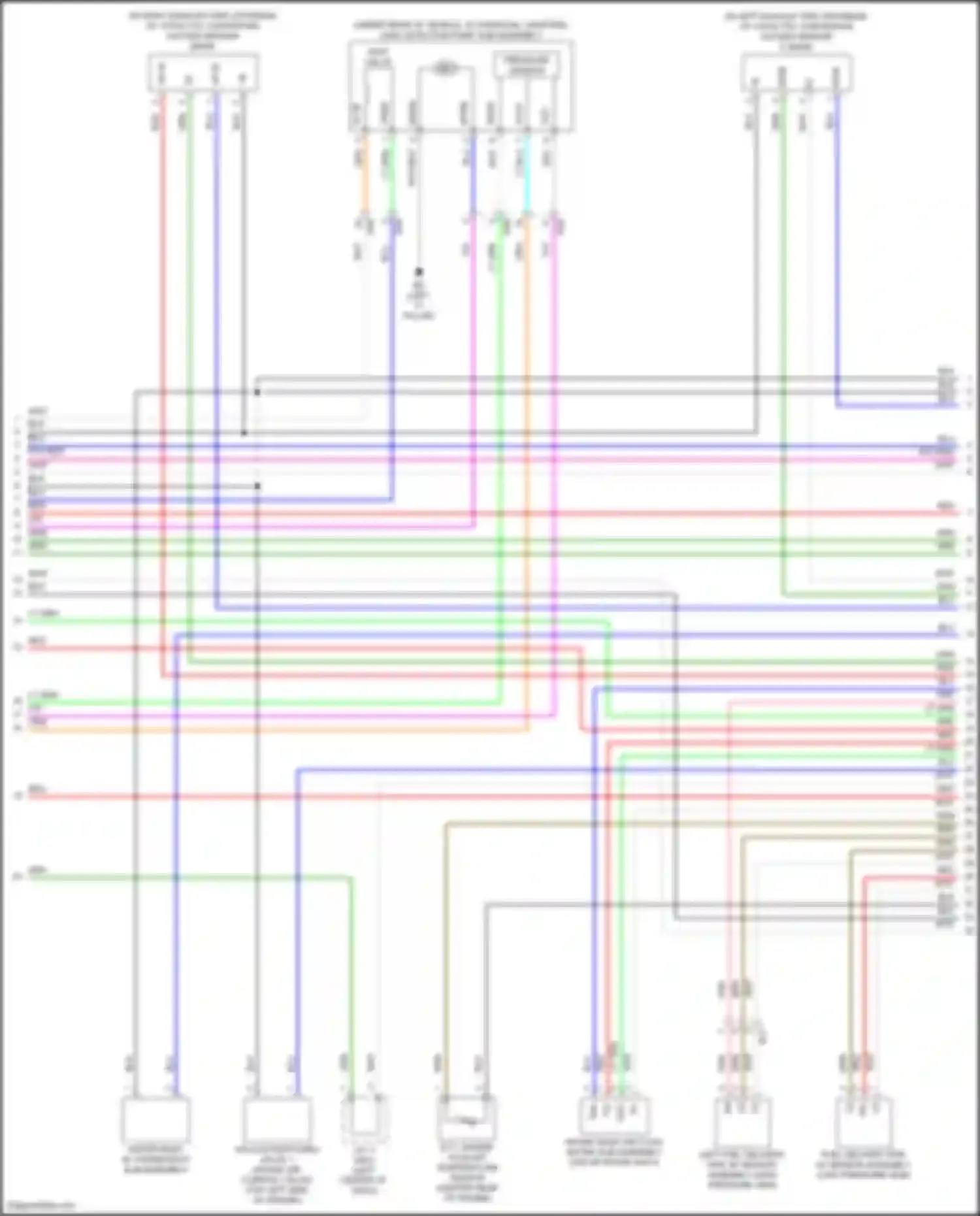 ES Lexus XV70 facelift (2021-2024): Wiring diagram engine performance 3.5l (5 of 11)
