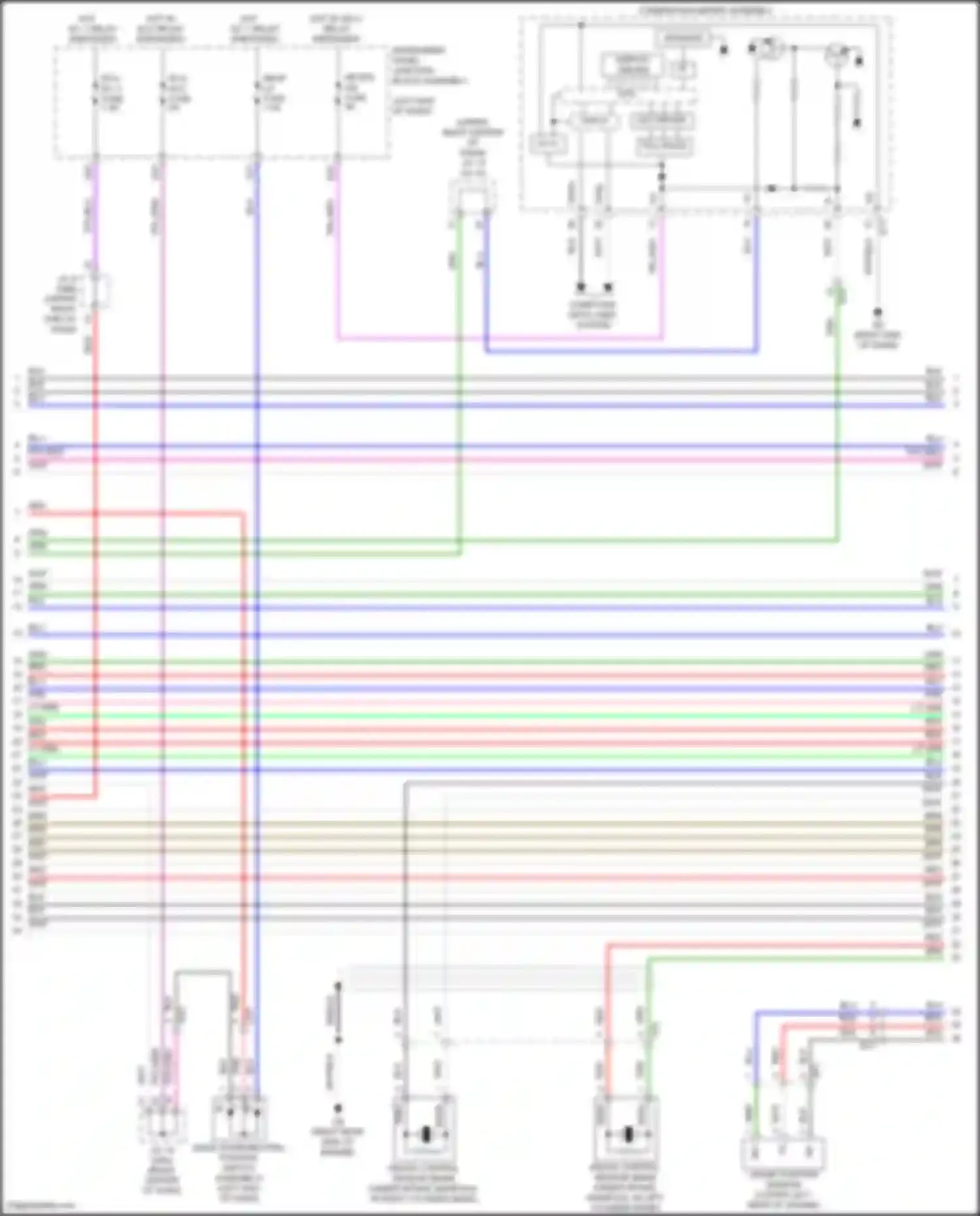 ES Lexus XV70 facelift (2021-2024): Wiring diagram engine performance 3.5l (6 of 11)