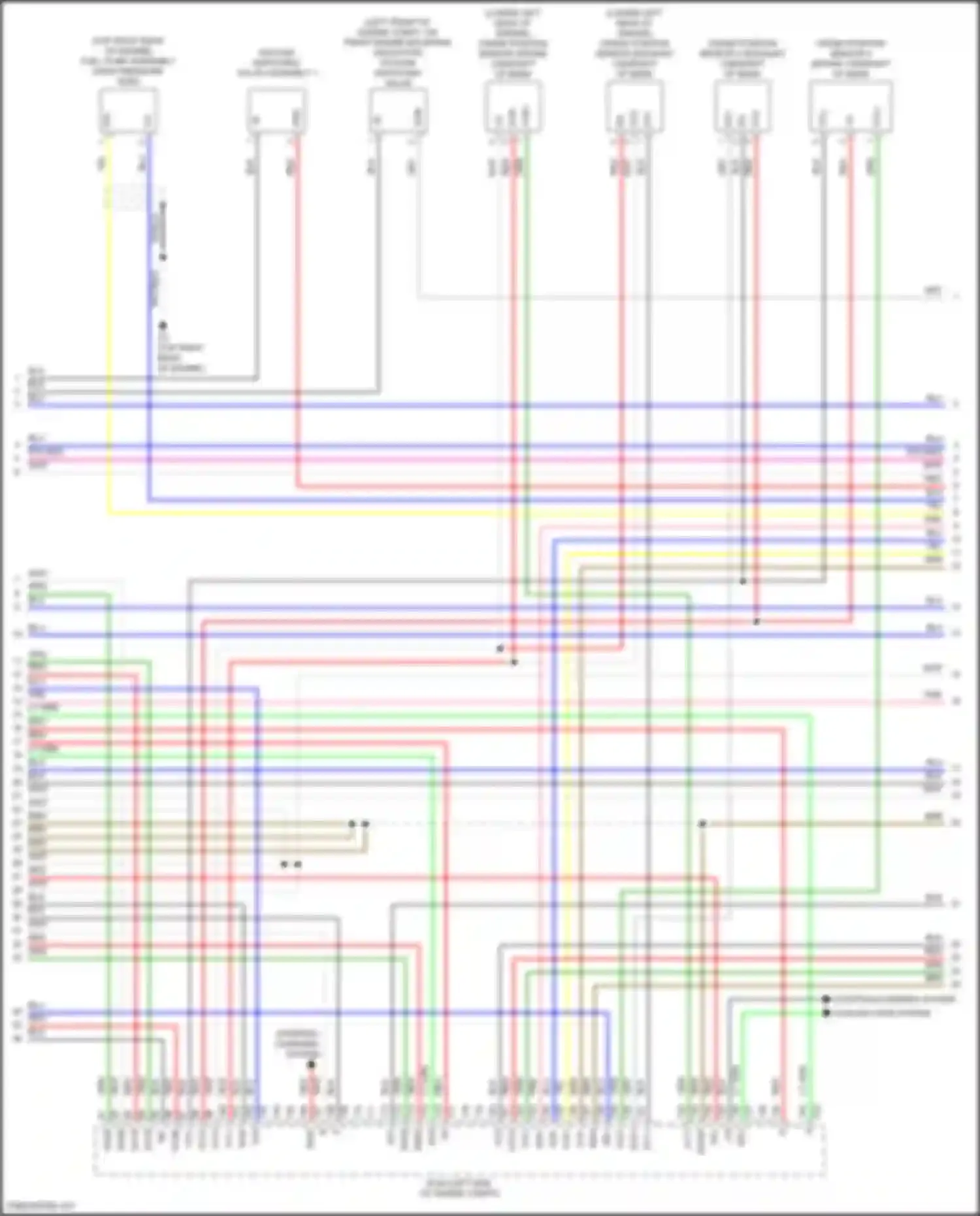 ES Lexus XV70 facelift (2021-2024): Wiring diagram engine performance 3.5l (7 of 11)