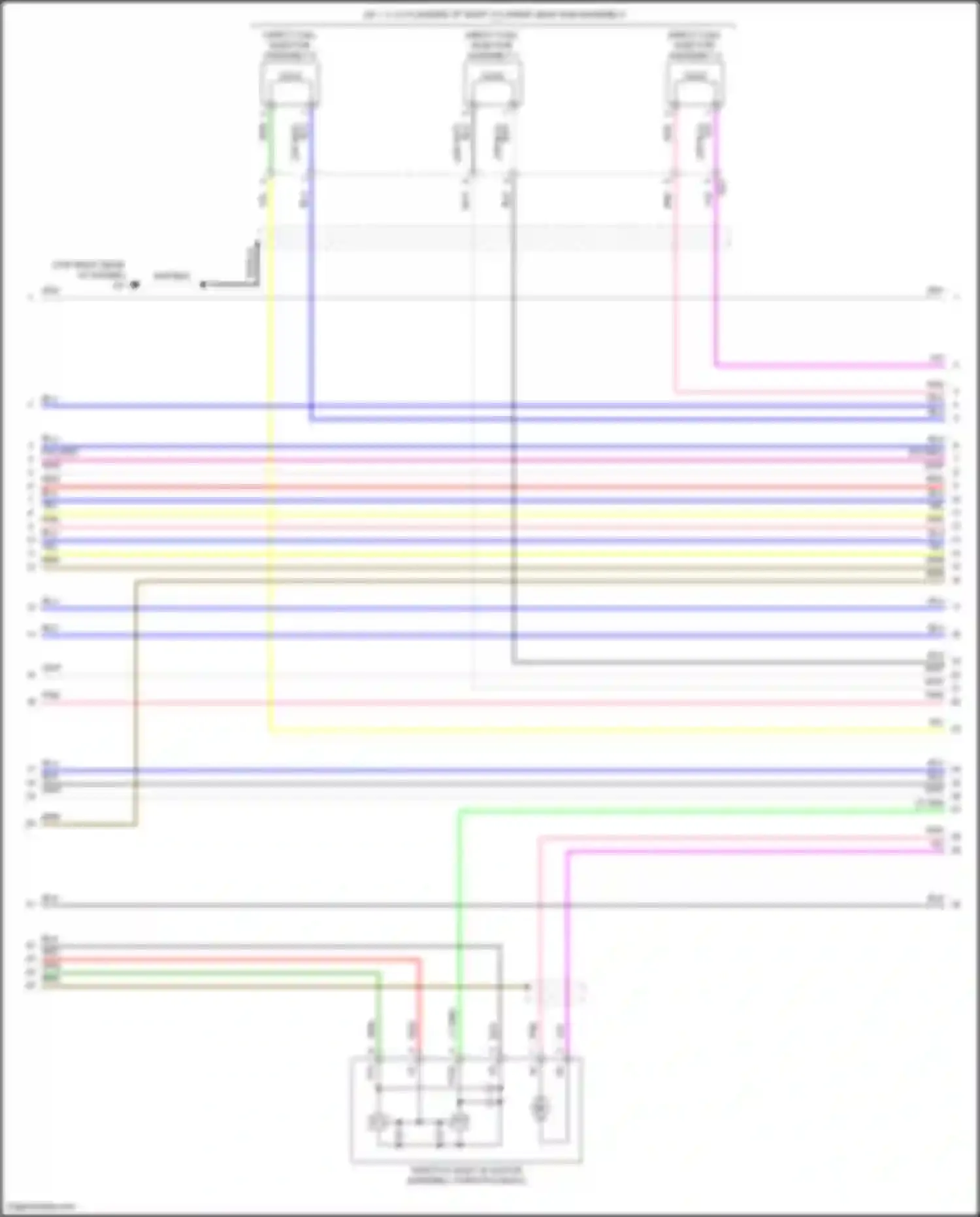 ES Lexus XV70 facelift (2021-2024): Wiring diagram engine performance 3.5l (8 of 11)