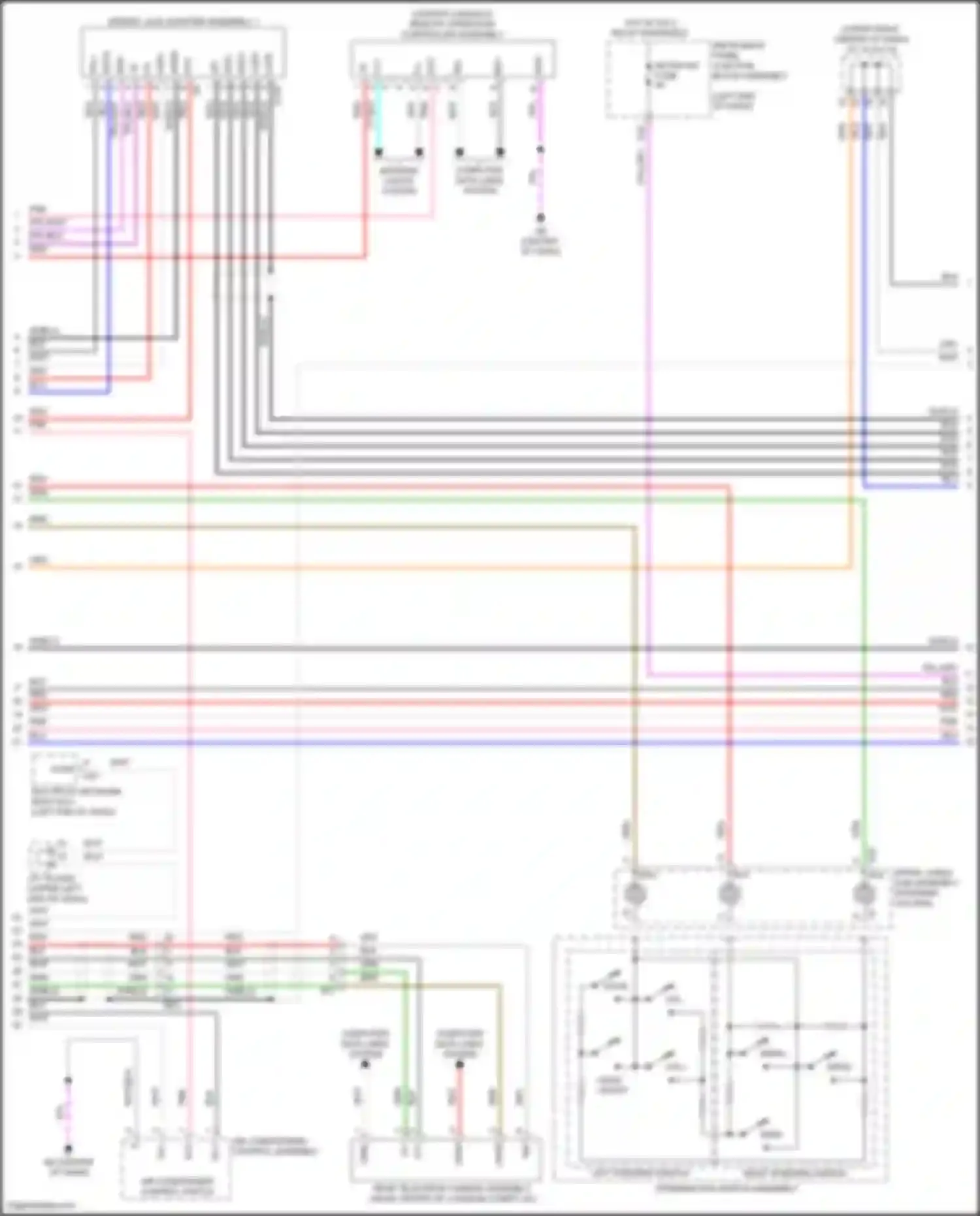 ES Lexus XV70 facelift (2021-2024): Navigation circuit (2 of 5)