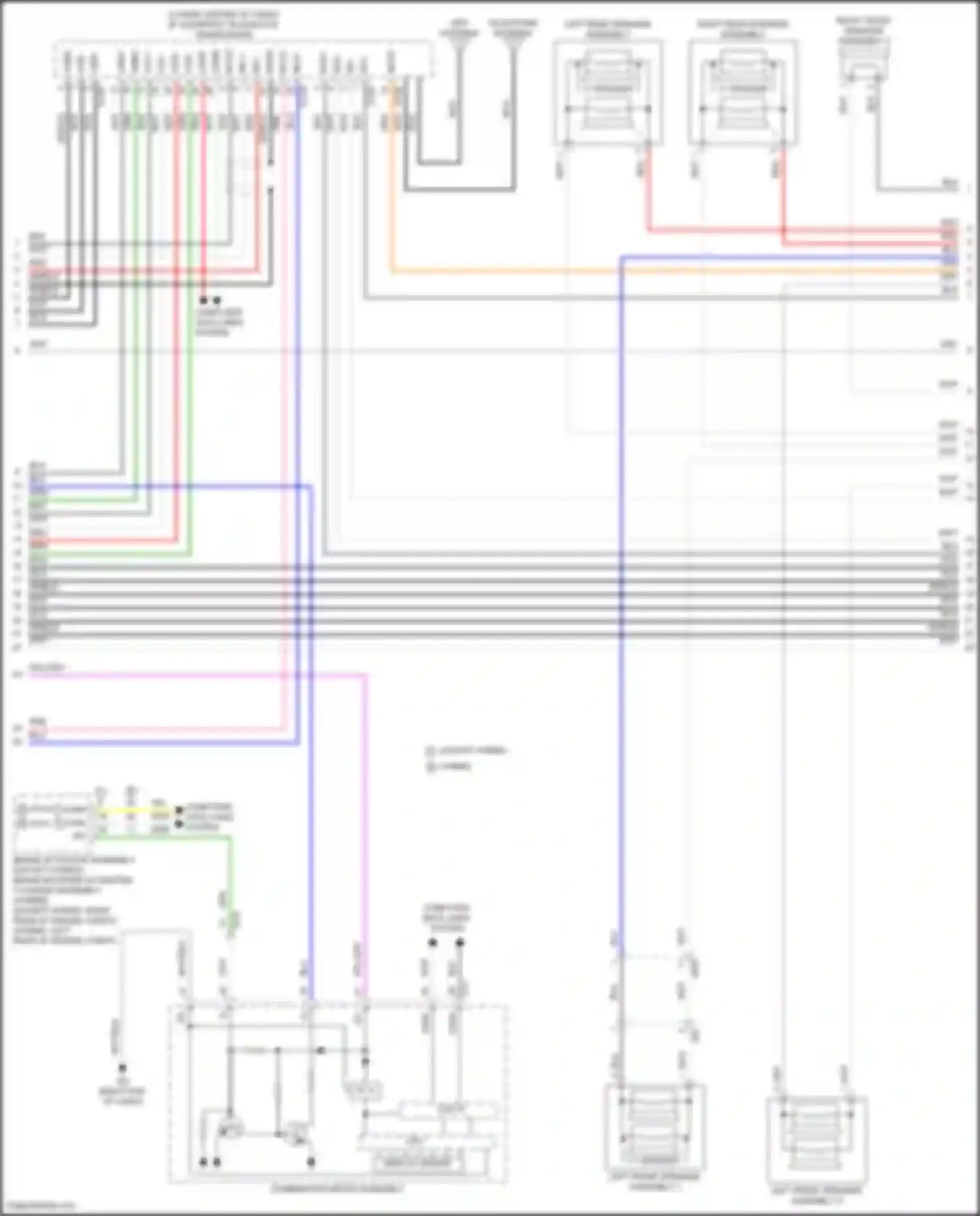 ES Lexus XV70 facelift (2021-2024): Navigation circuit (4 of 5)