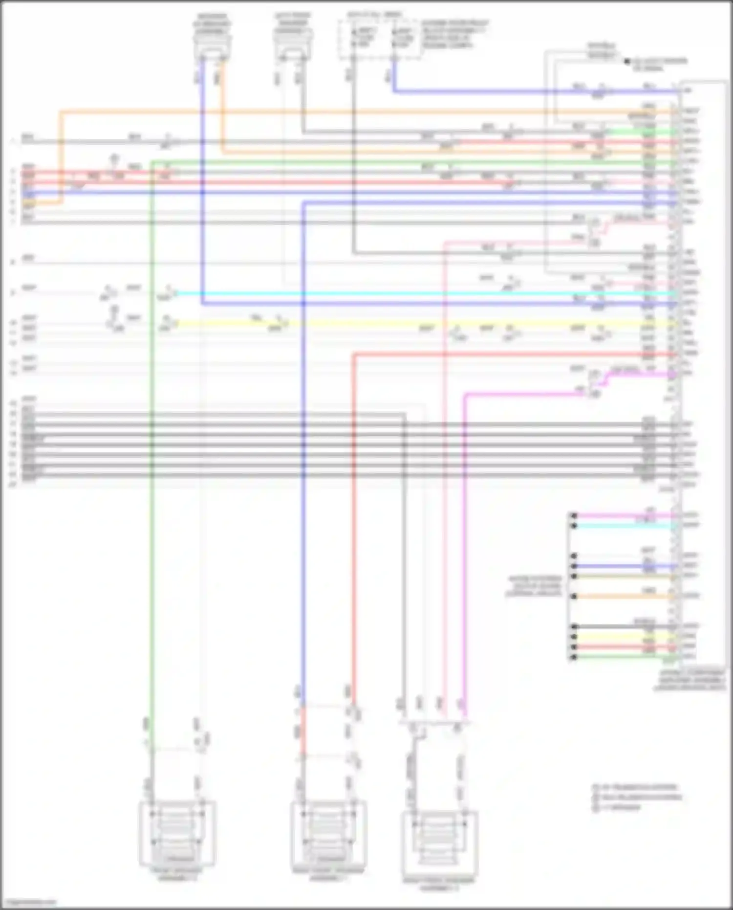 ES Lexus XV70 facelift (2021-2024): Navigation circuit (5 of 5)