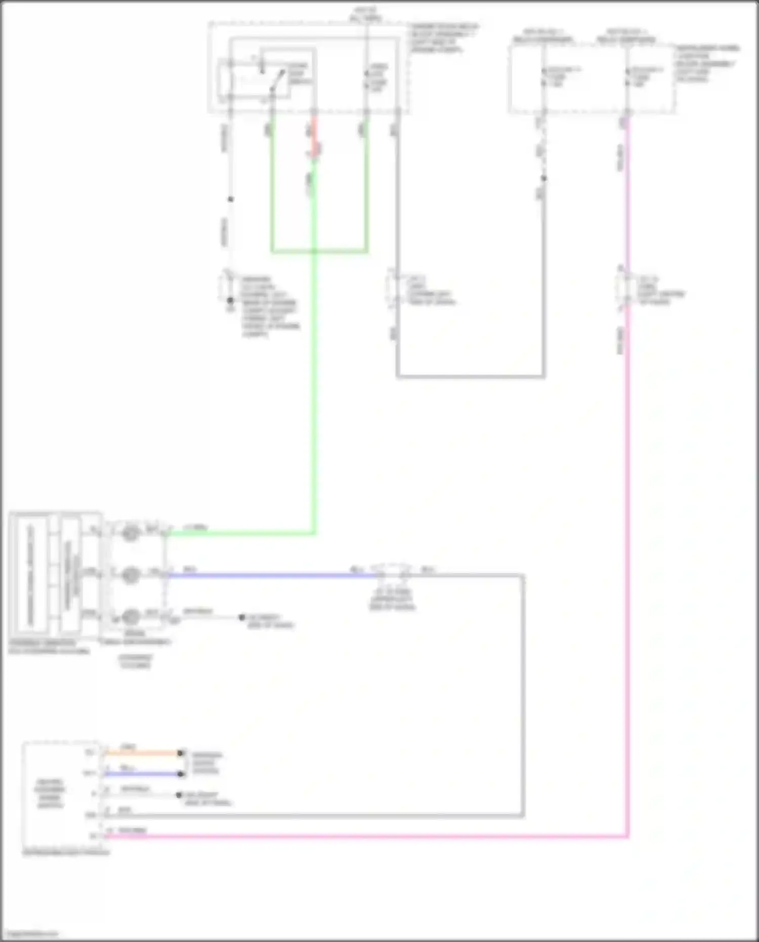 ES Lexus XV70 facelift (2021-2024): Heated steering wheel circuit