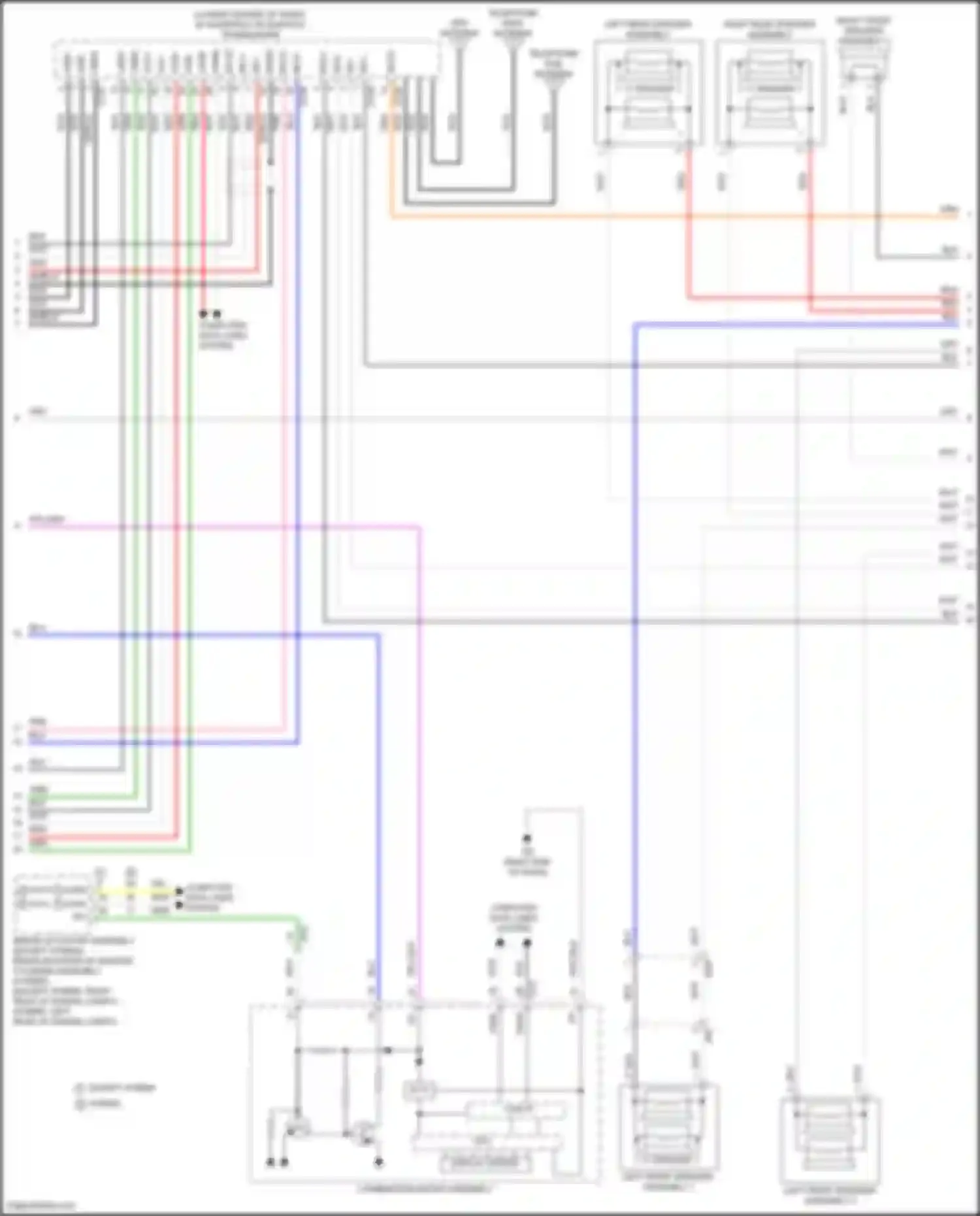 ES Lexus XV70 facelift (2021-2024): Radio circuit, w/o navigation (4 of 5)