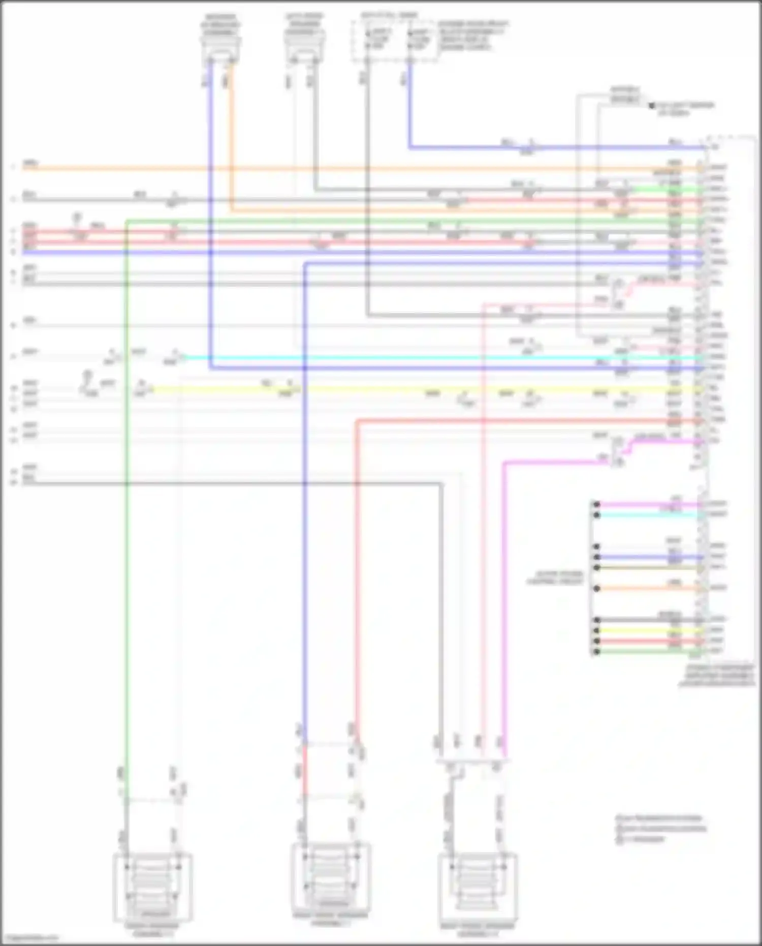 ES Lexus XV70 facelift (2021-2024): Radio circuit, w/o navigation (5 of 5)
