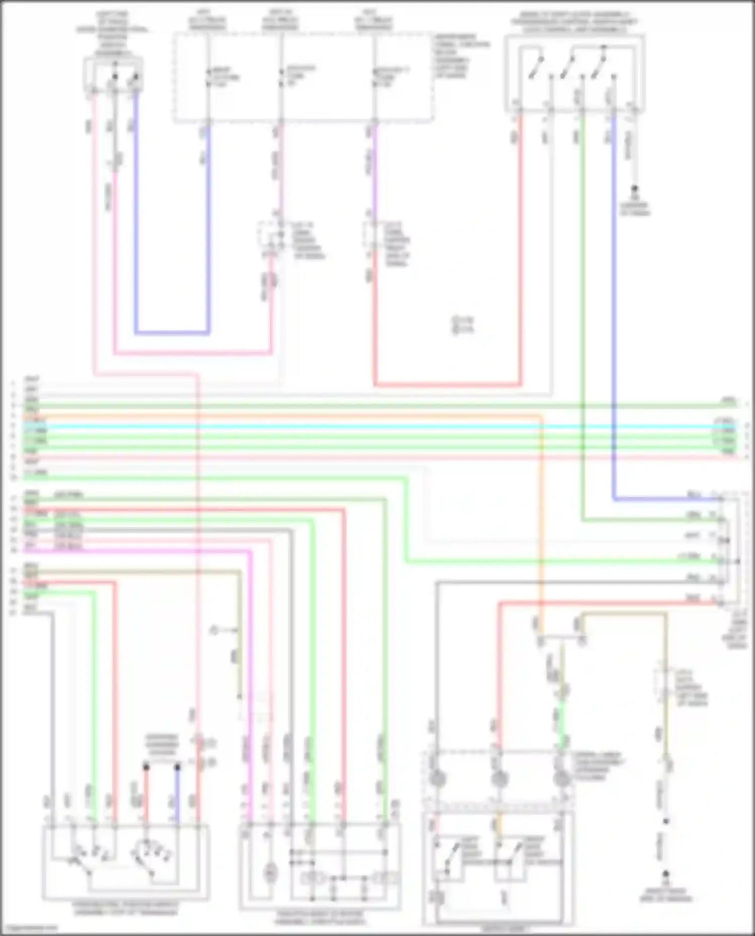 ES Lexus XV70 facelift (2021-2024): A/t circuit (2 of 3)