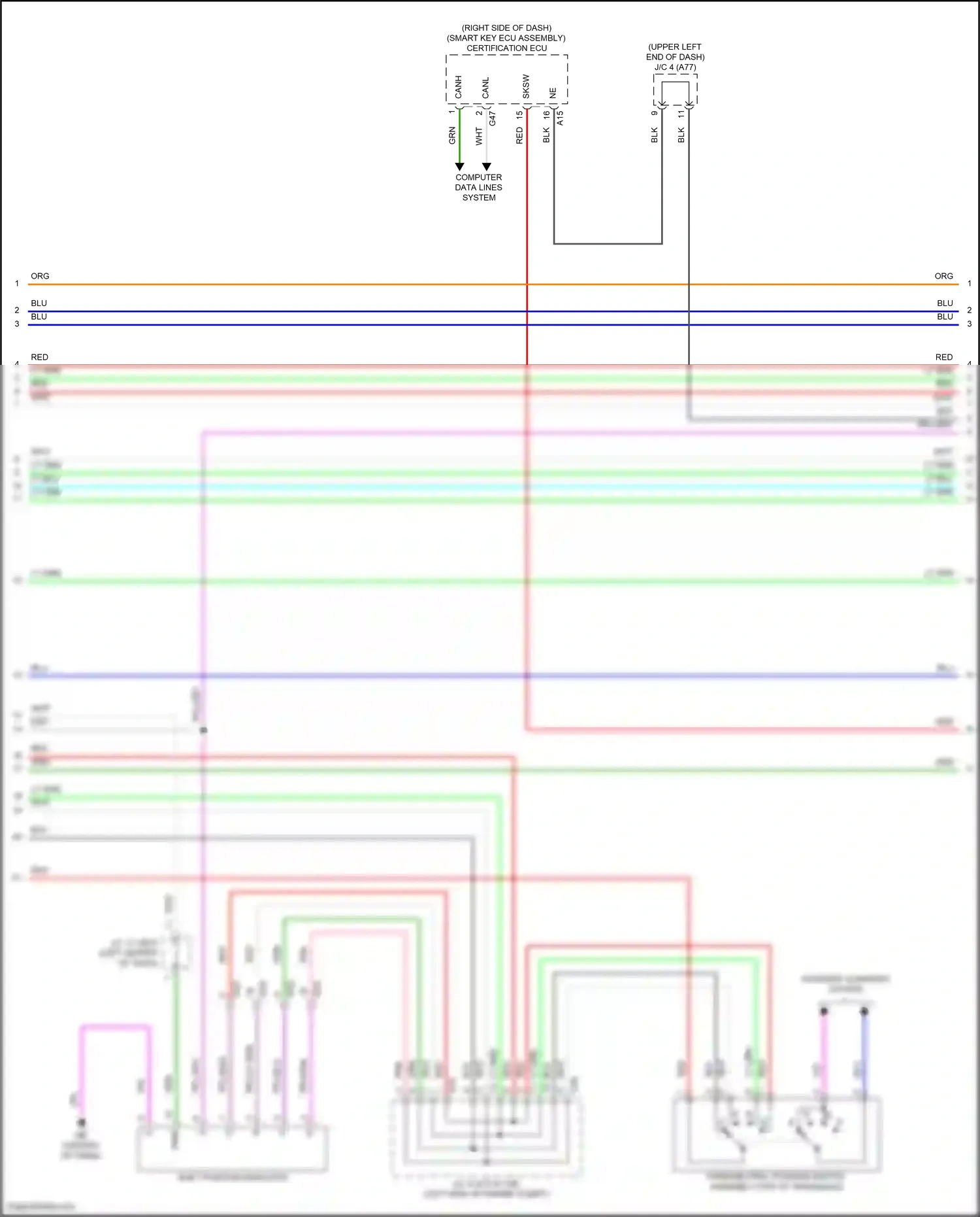 Wiring diagram org/ for Lexus ES XV70 facelift (2021-2024) (121 of 145)