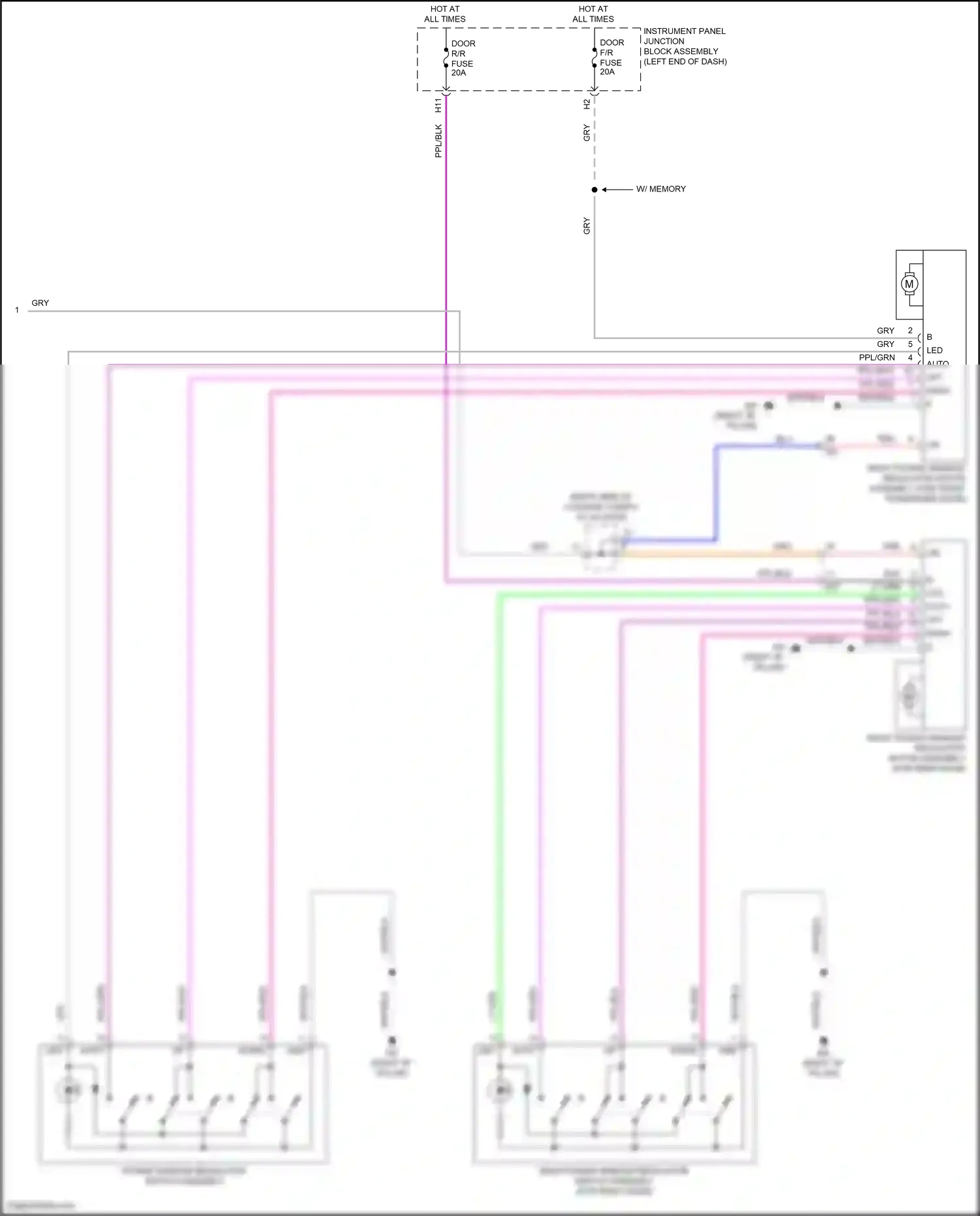 Wiring diagram org/ for Lexus ES XV70 facelift (2021-2024) (86 of 145)