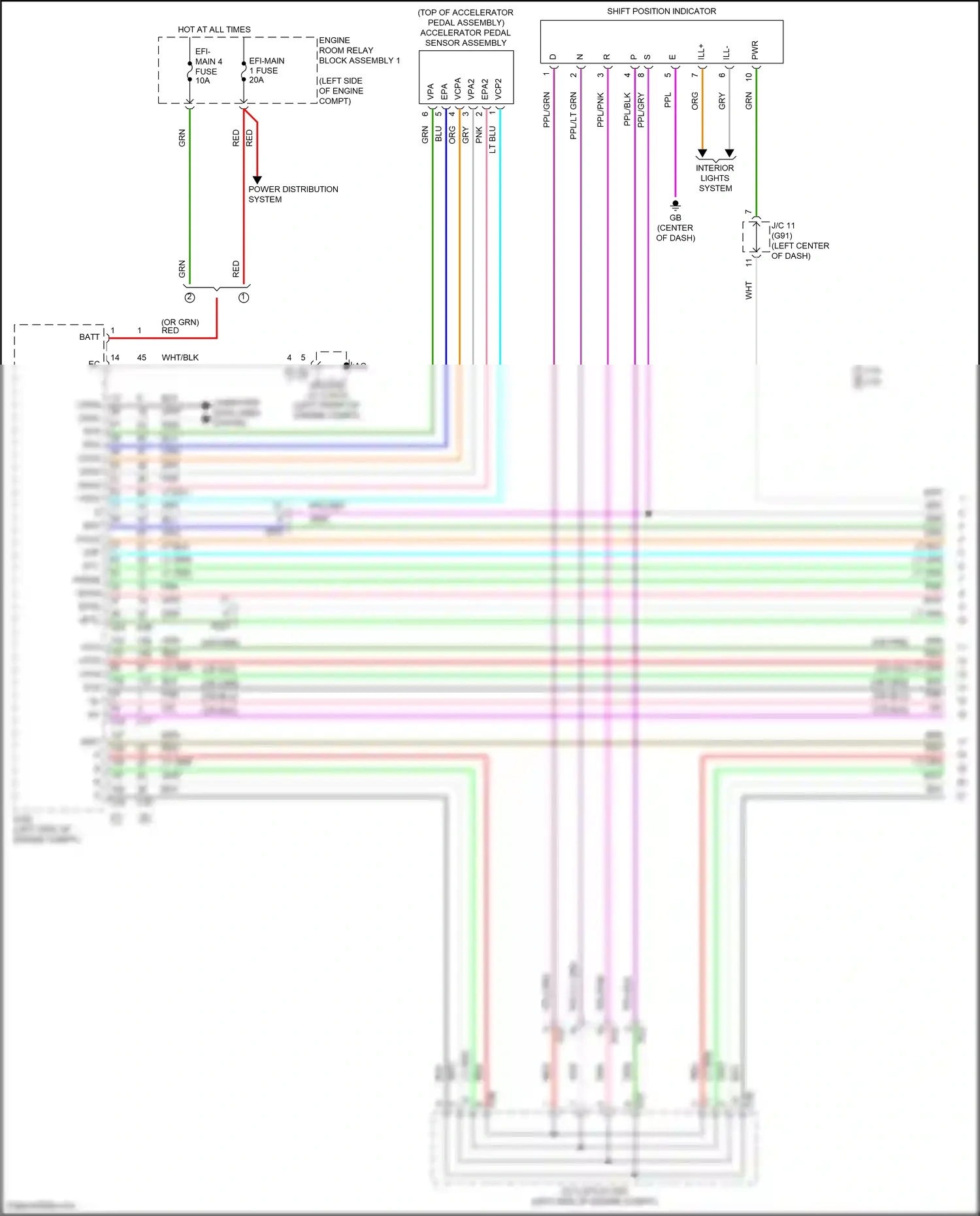 Wiring diagram org/ for Lexus ES XV70 facelift (2021-2024) (113 of 145)
