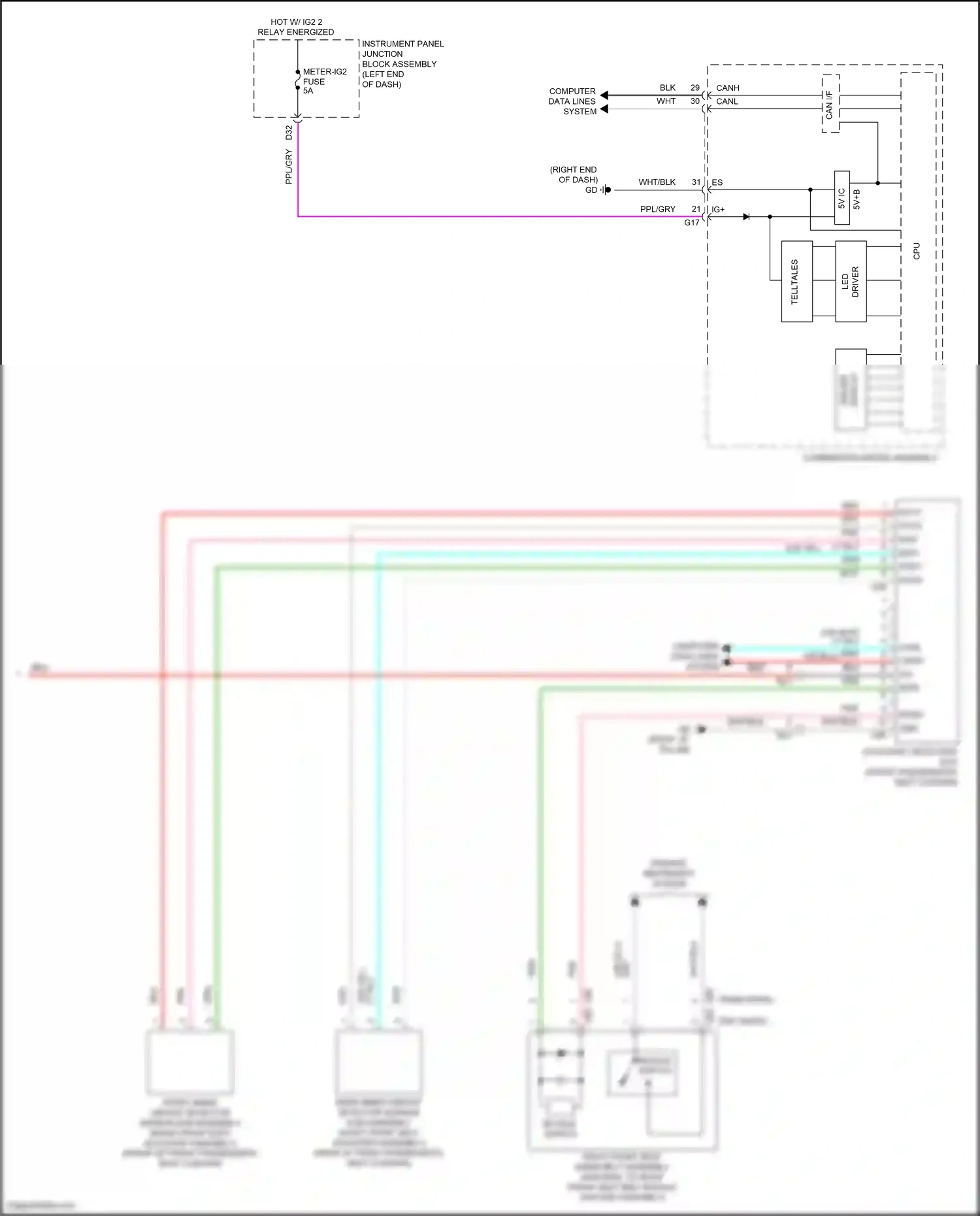 Wiring diagram tmc made for Lexus ES XV70 facelift (2021-2024) (8 of 8)
