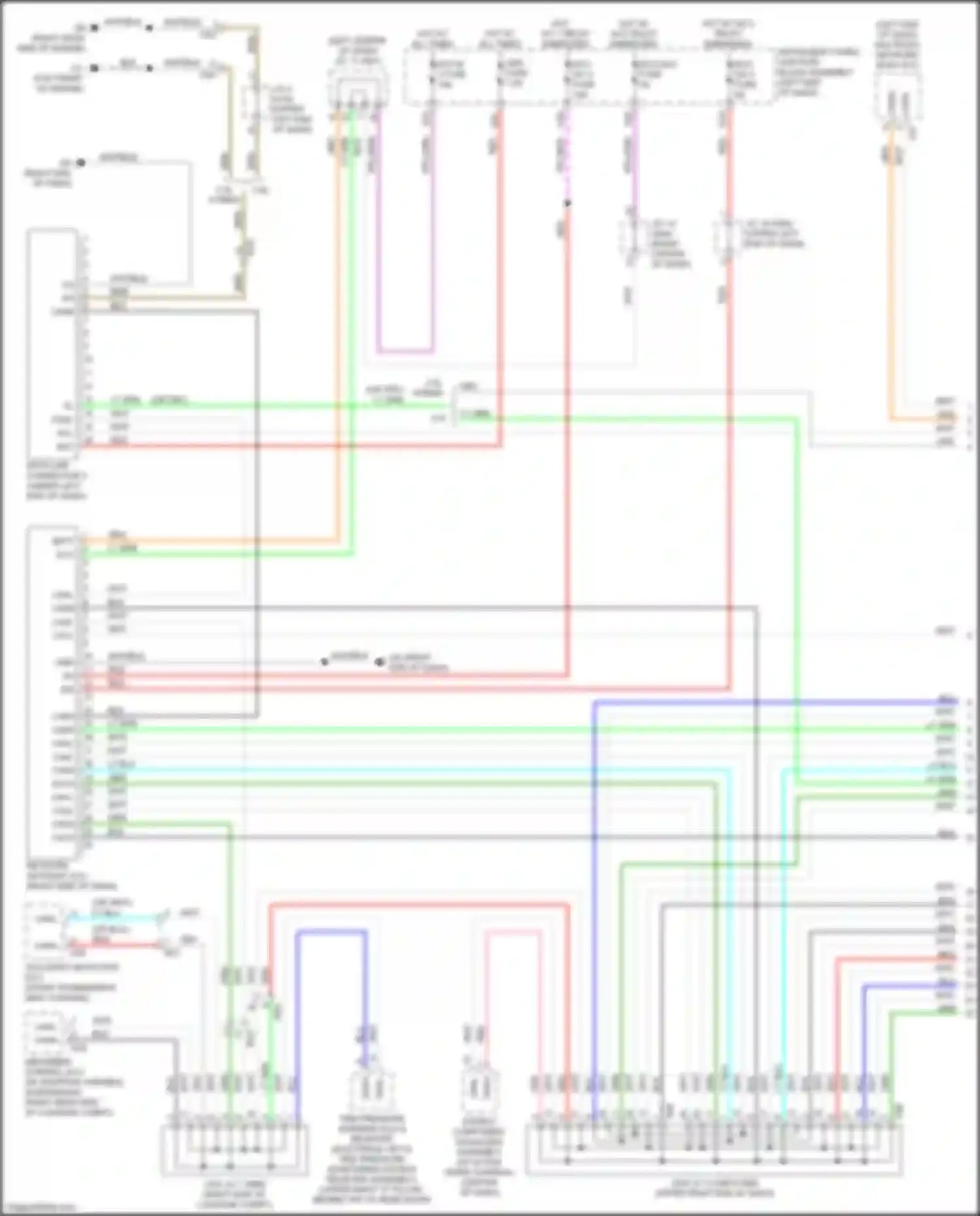 ES Lexus XV70 (2018-2021): Computer data lines circuit (1 of 4)