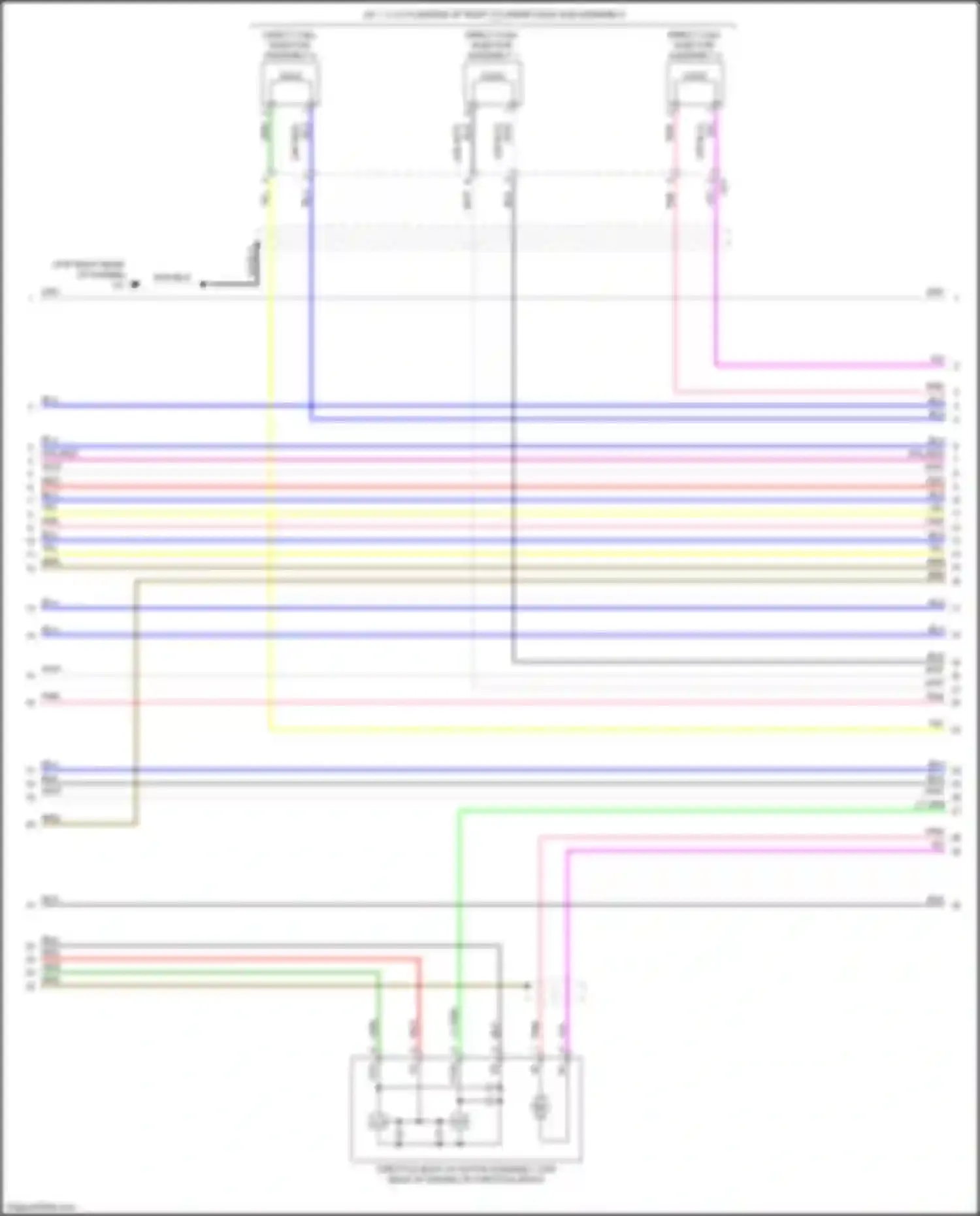 ES Lexus XV70 (2018-2021): Wiring diagram engine performance 3.5l (8 of 11)