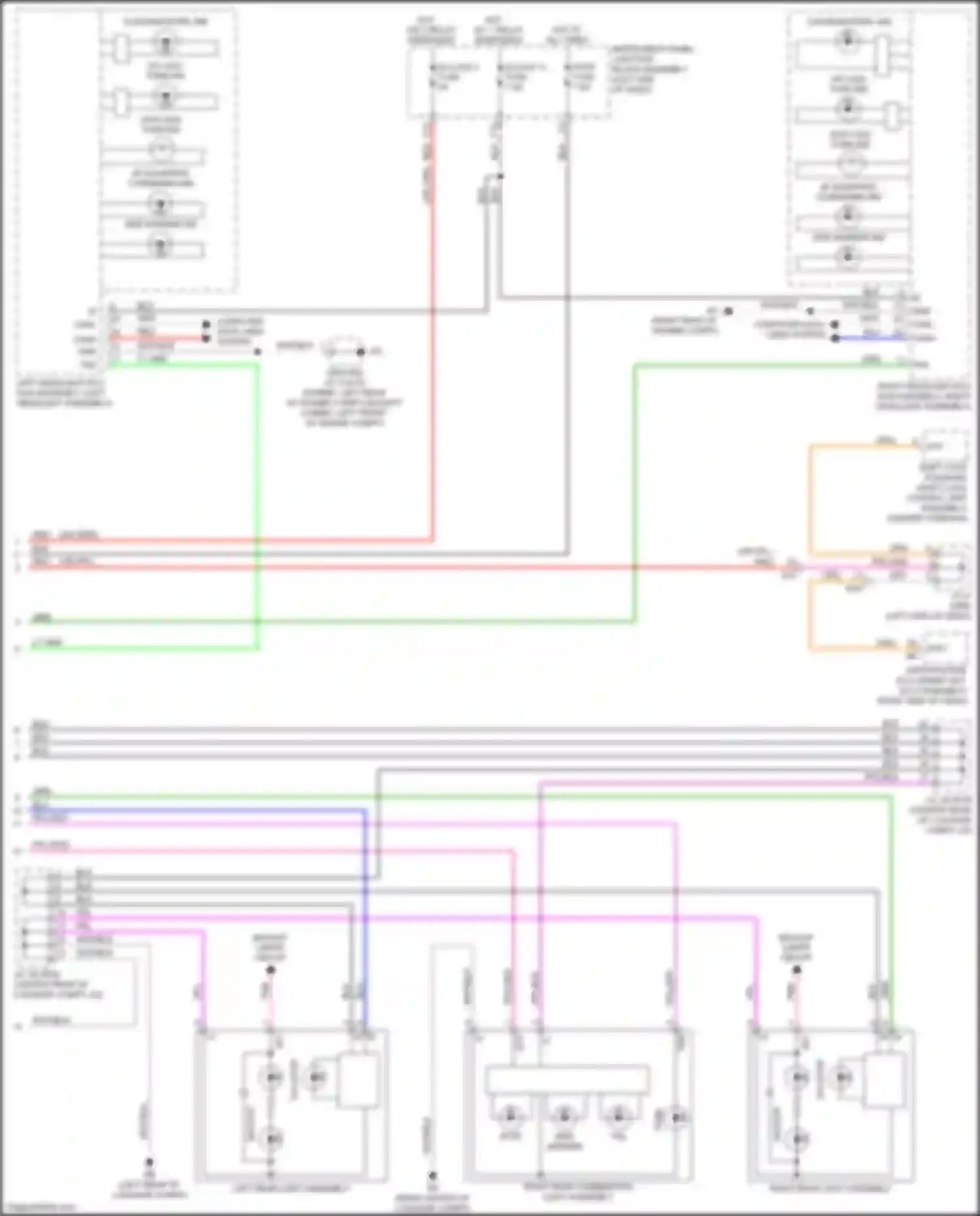 ES Lexus XV70 (2018-2021): Exterior lamps circuit (4 of 4)