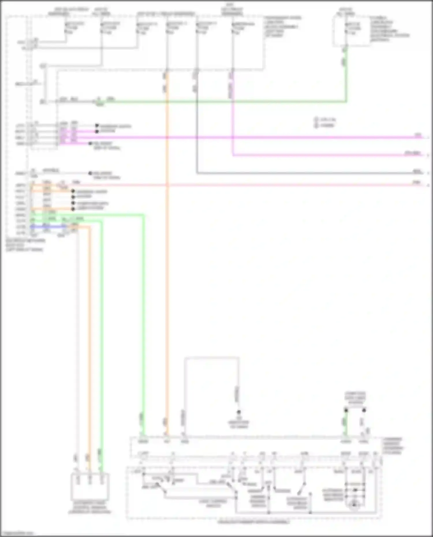 ES Lexus XV70 (2018-2021): Headlights circuit (1 of 2)