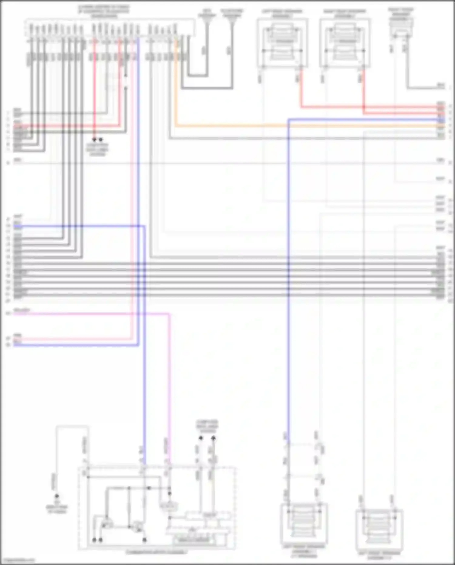 ES Lexus XV70 (2018-2021): Navigation circuit (4 of 5)