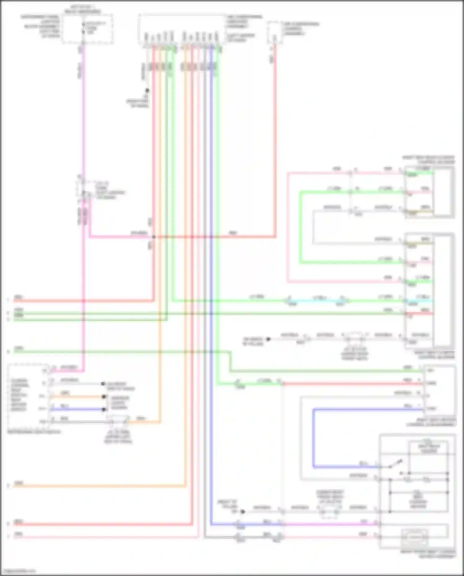 ES Lexus XV70 (2018-2021): Climate control seats circuit, tmc made (2 of 2)