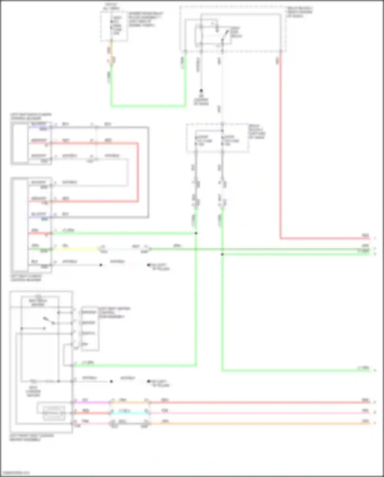 ES Lexus XV70 (2018-2021): Climate control seats circuit, tmmk made (1 of 2)