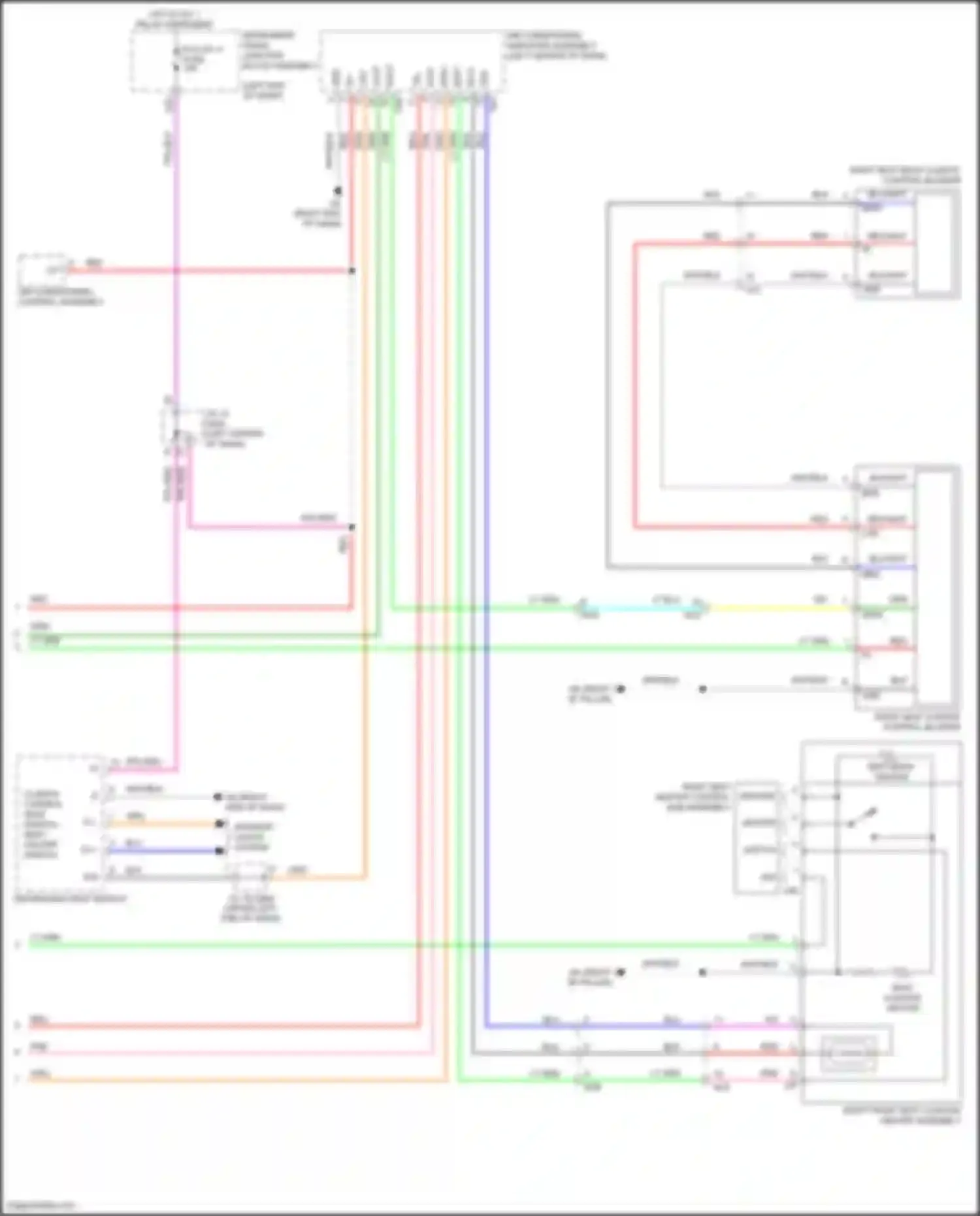 ES Lexus XV70 (2018-2021): Climate control seats circuit, tmmk made (2 of 2)