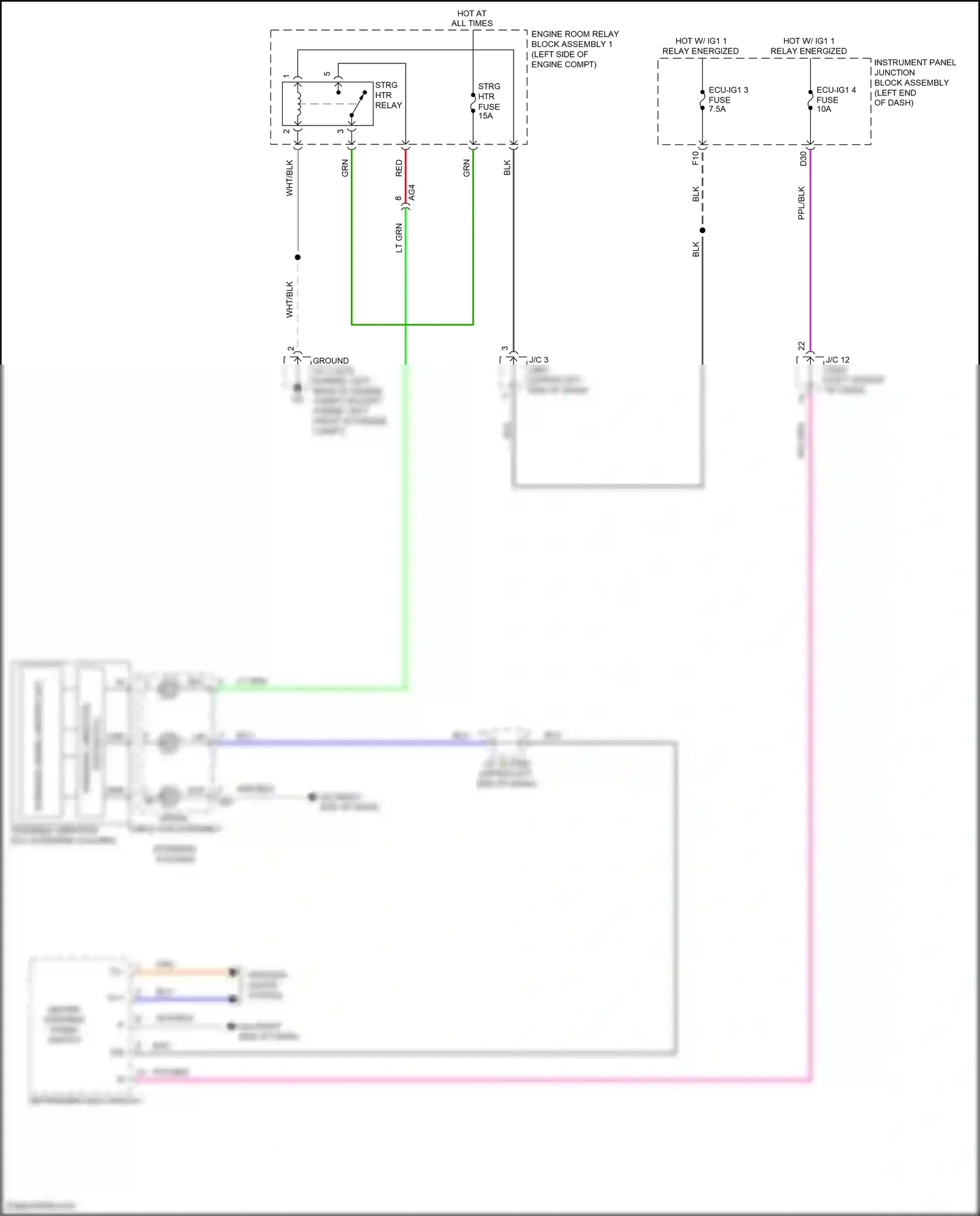 Wiring diagram grn for Lexus ES XV70 (2018-2021) (57 of 141)
