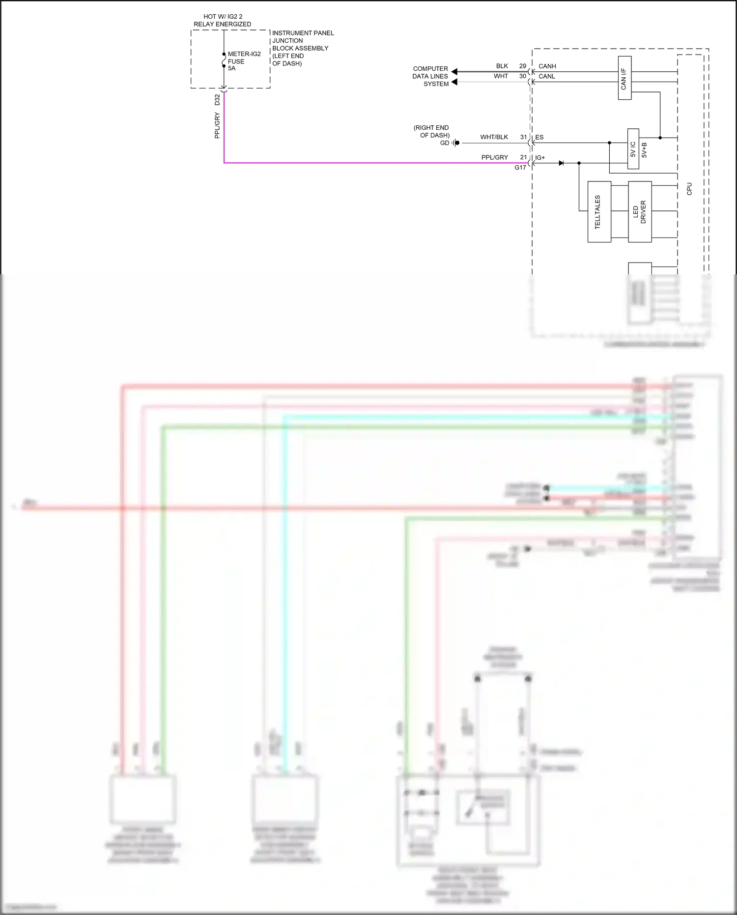 Wiring diagram grn for Lexus ES XV70 (2018-2021) (90 of 141)