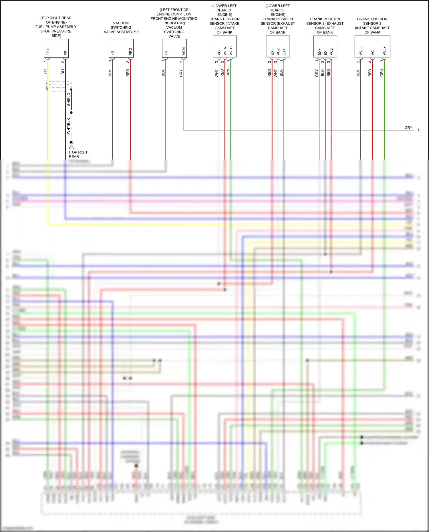 Wiring diagram grn for Lexus ES XV70 (2018-2021) (138 of 141)