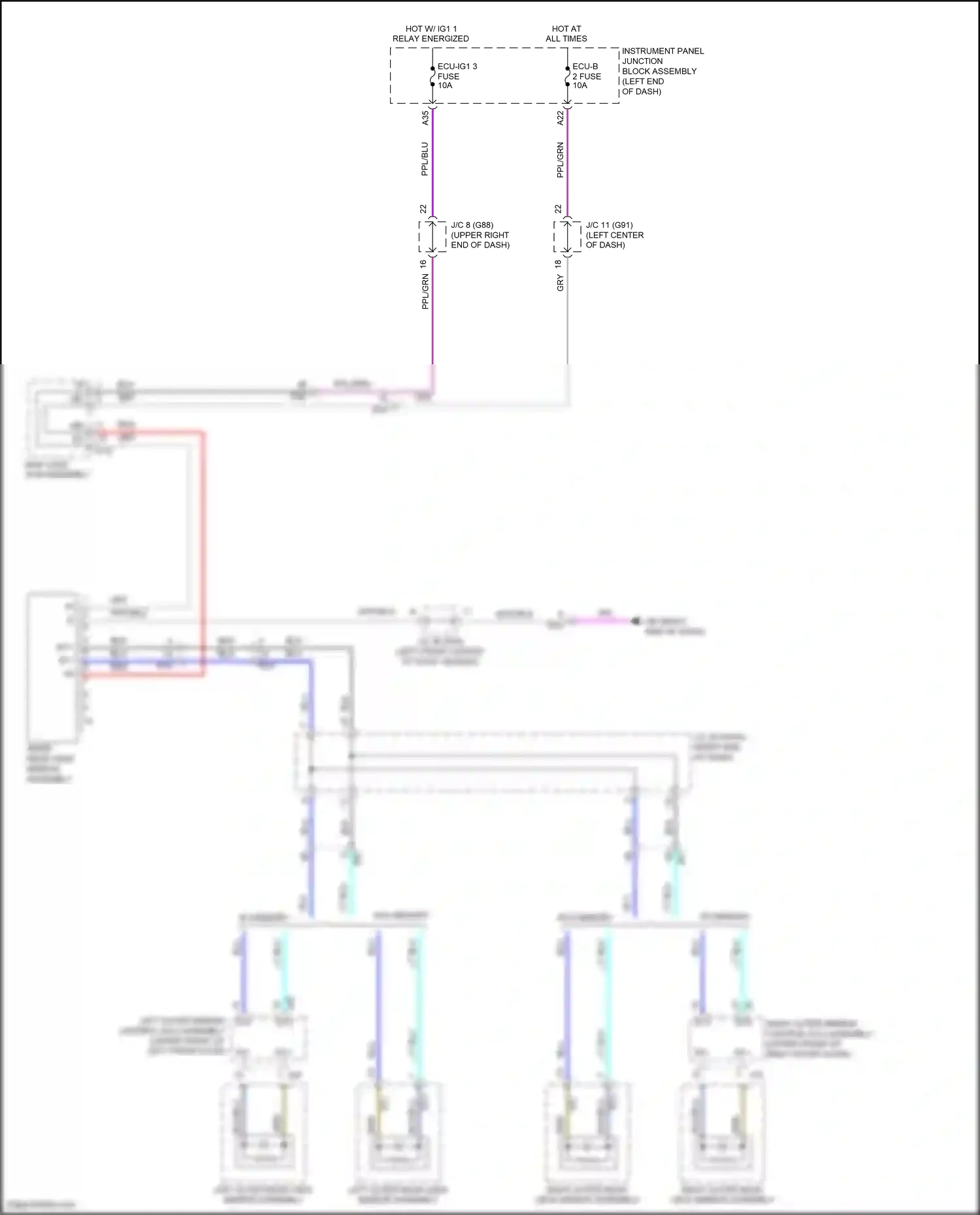 Wiring diagram gry for Lexus ES XV70 (2018-2021) (34 of 124)