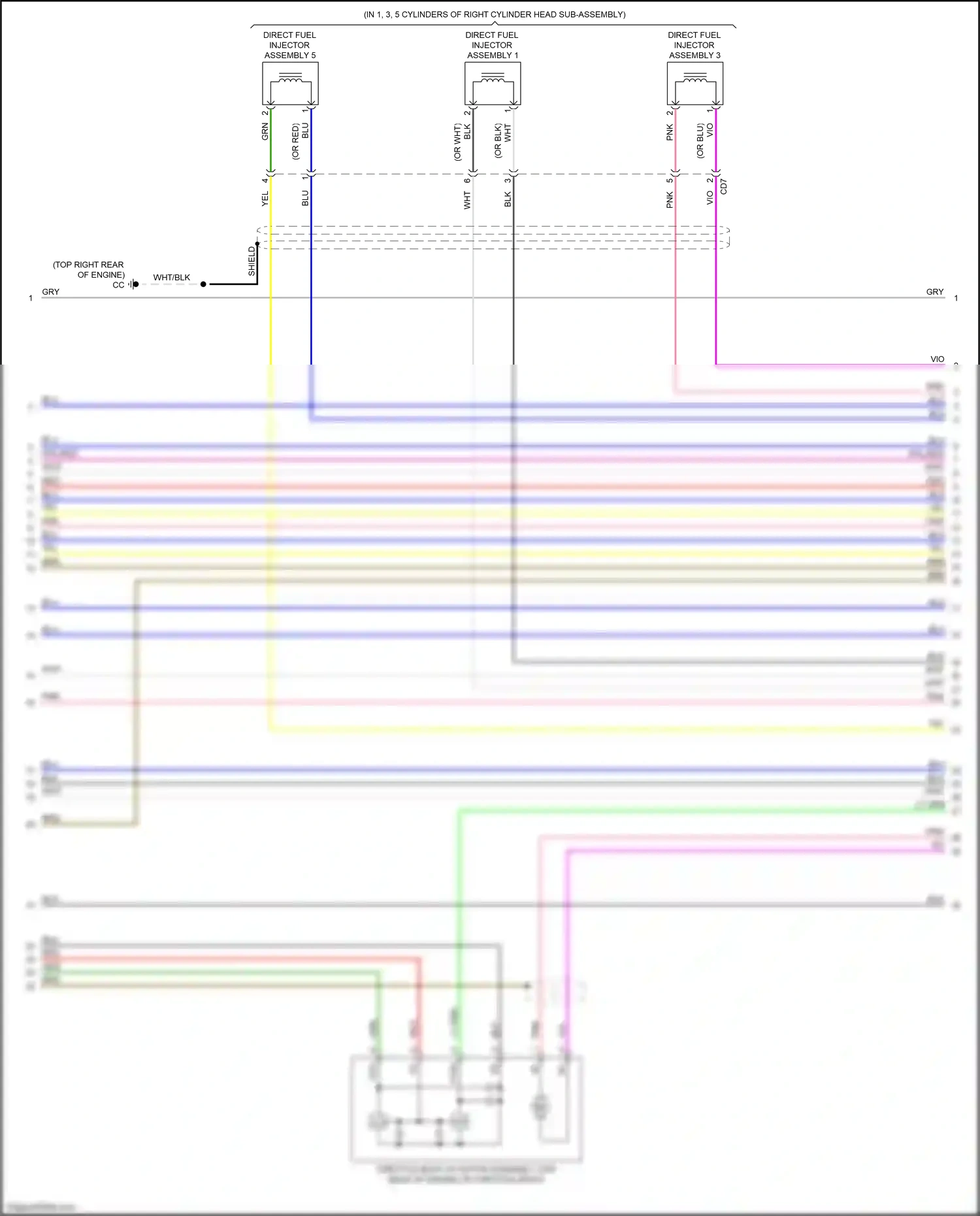 Wiring diagram lt grn for Lexus ES XV70 (2018-2021) (122 of 123)