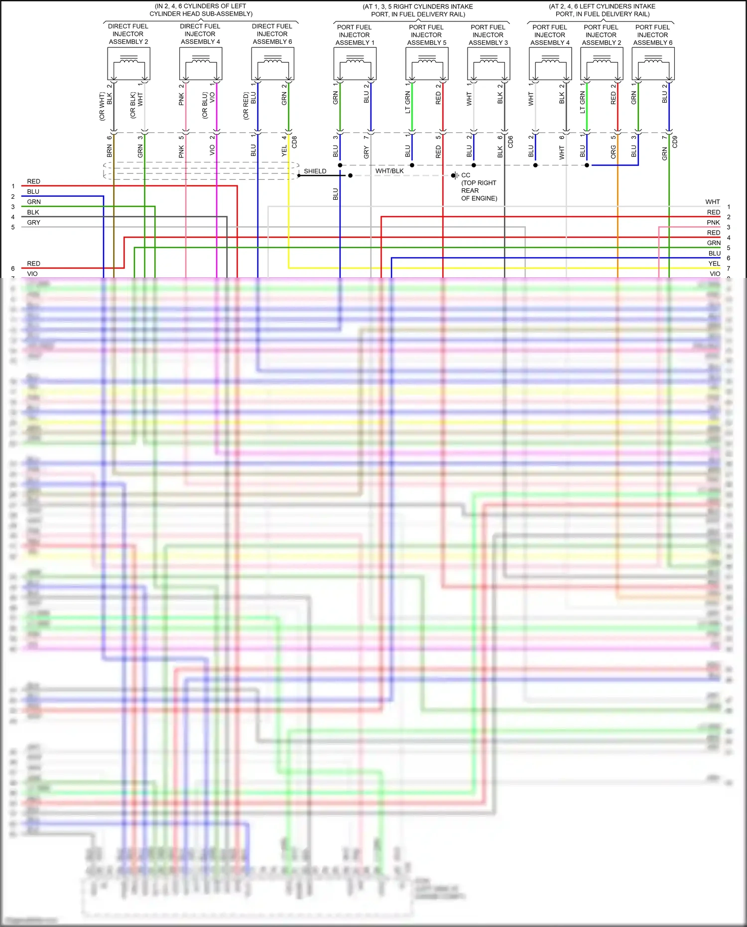 Wiring diagram slt- for Lexus ES XV70 (2018-2021) (2 of 4)