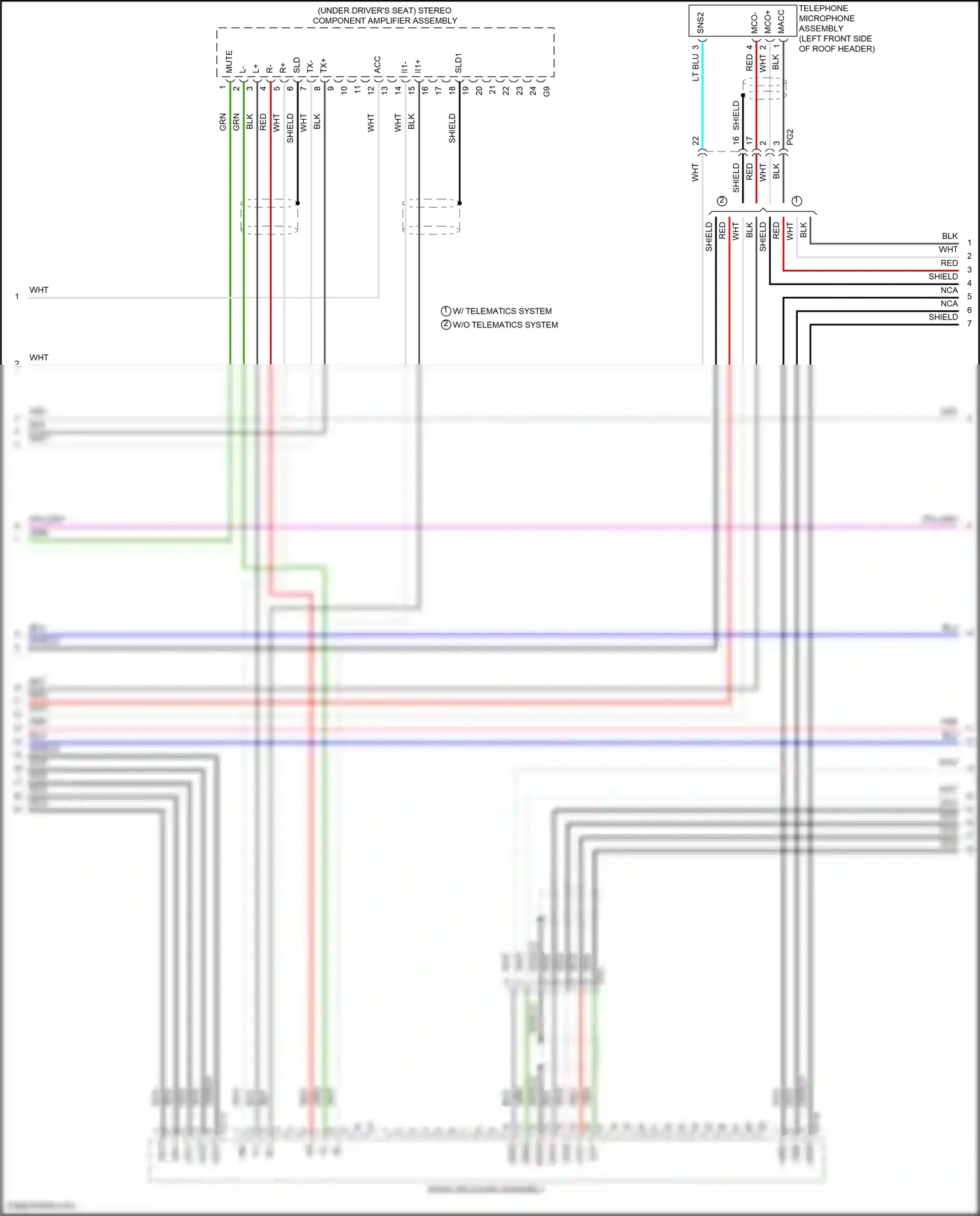 Wiring diagram wht for Lexus ES XV70 (2018-2021) (108 of 147)
