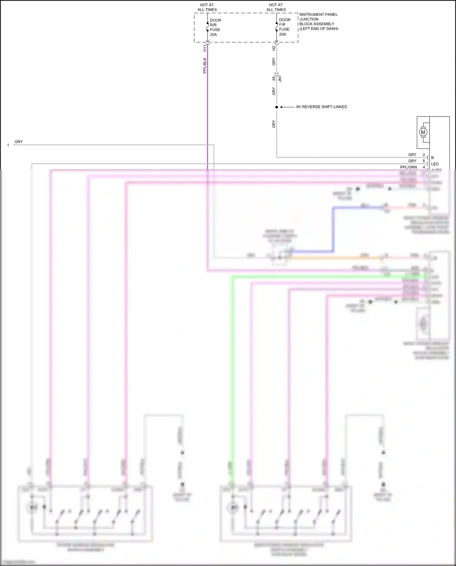 Wiring diagram wht/blk for Lexus ES XV70 (2018-2021) (57 of 144)