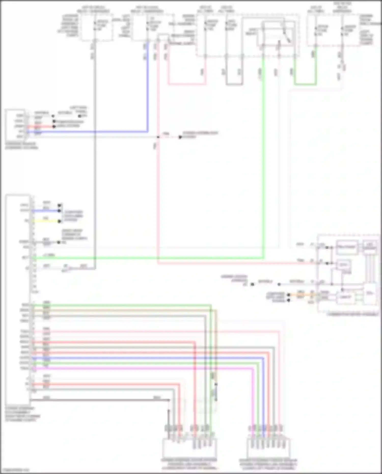 Wiring diagram power steering ecu assembly for Lexus GS F I (2015-2020) (4 of 8)