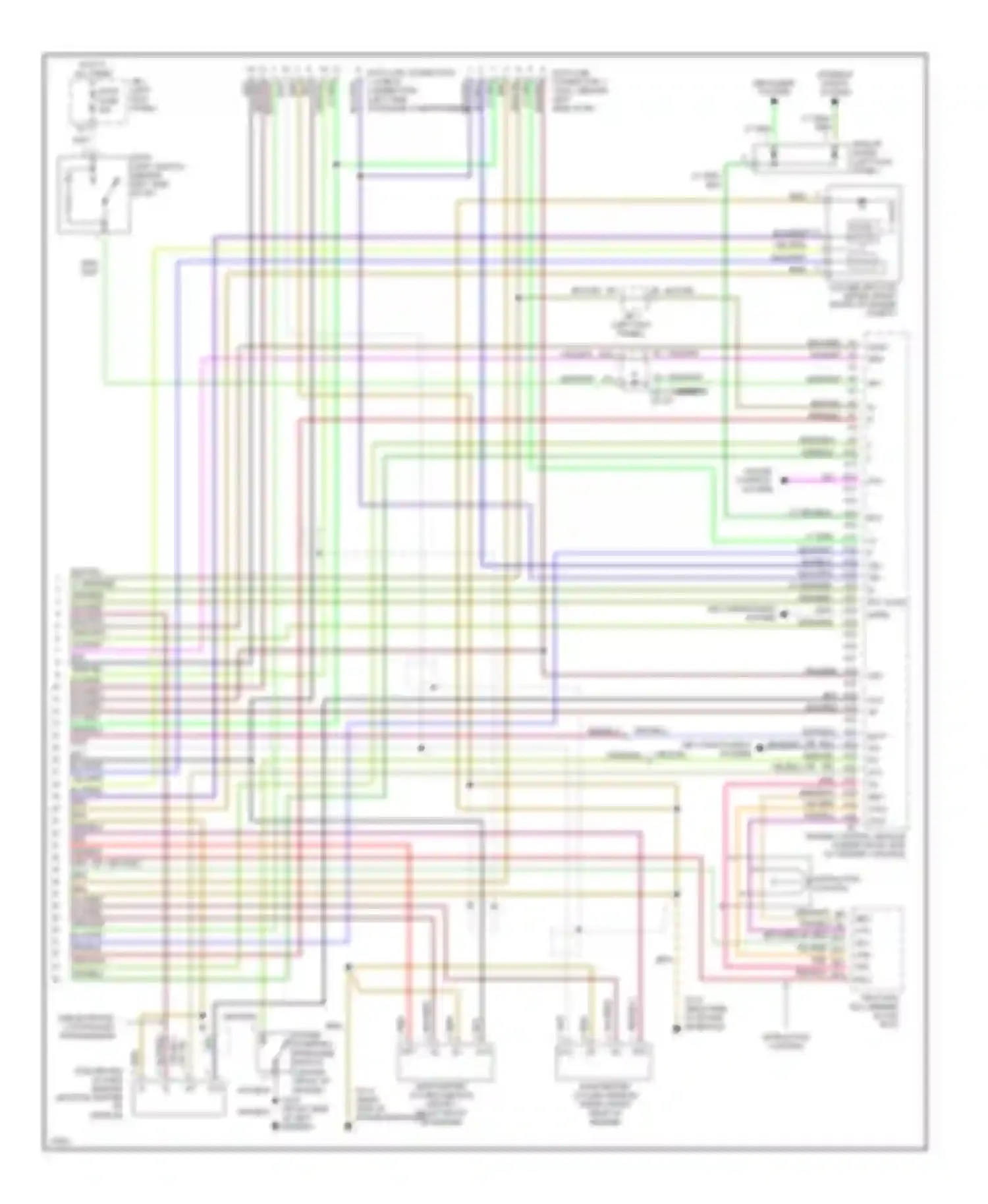GS Lexus I (1993-1997): Wiring diagram engine performance 3.0ls (3 of 3)