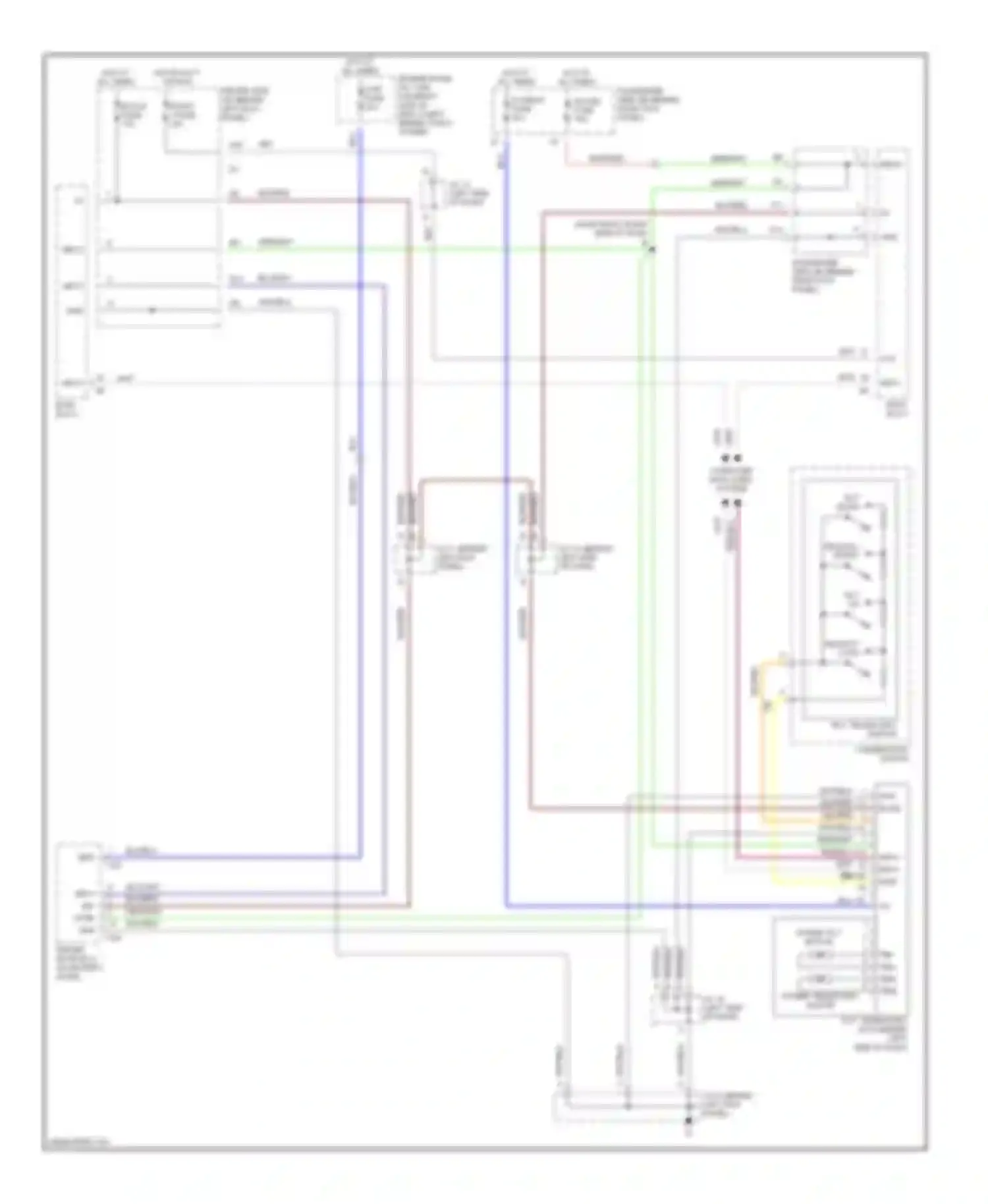 GS Lexus II facelift (2000-2004): Power steering column circuit