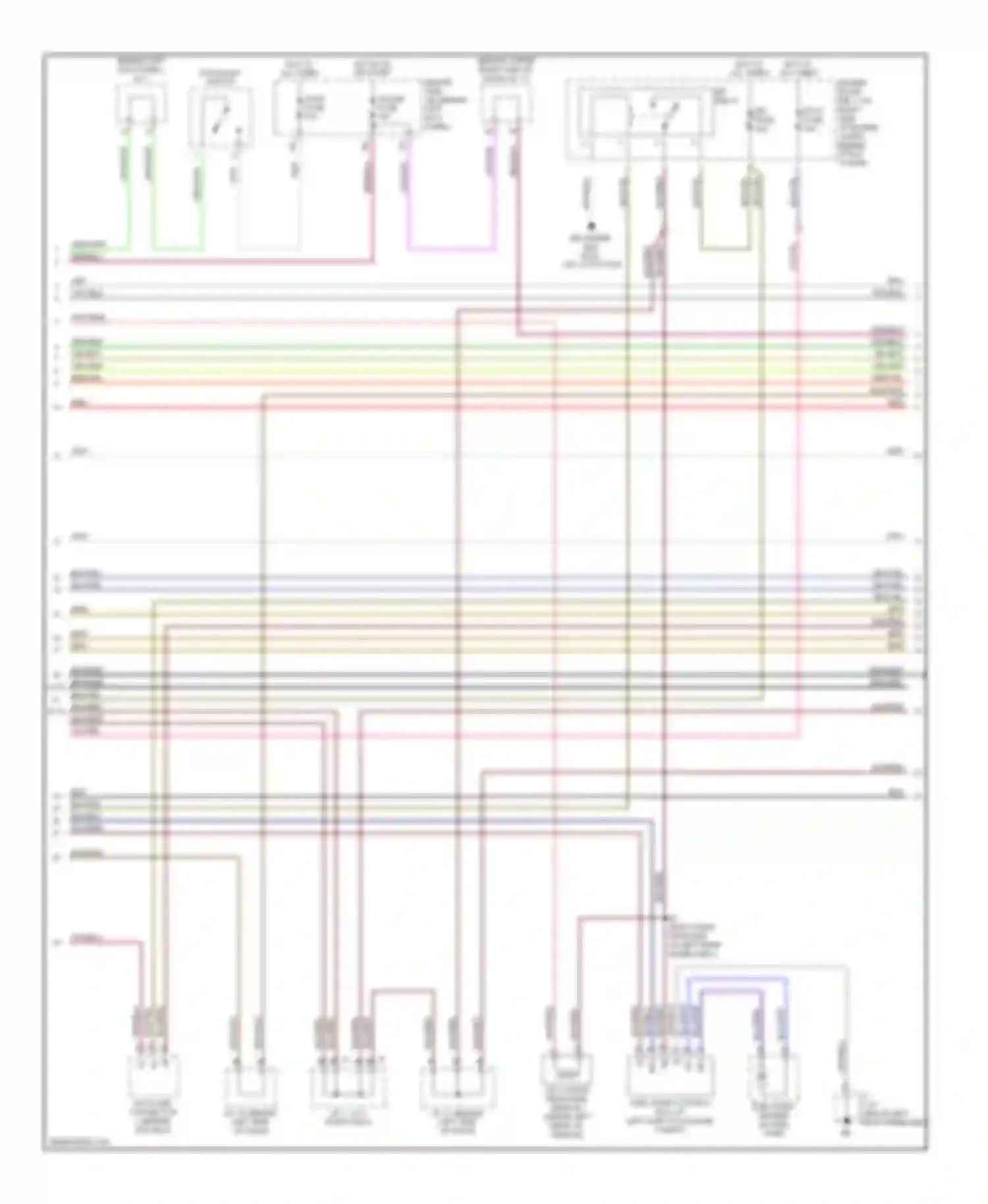 GS Lexus II facelift (2000-2004): Wiring diagram engine performance 3.0ls (2 of 6)