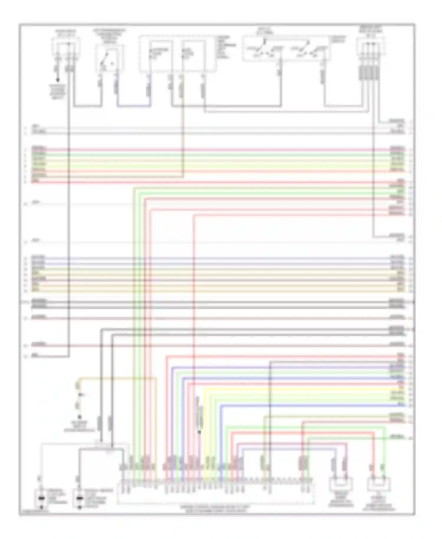 GS Lexus II facelift (2000-2004): Wiring diagram engine performance 3.0ls (3 of 6)