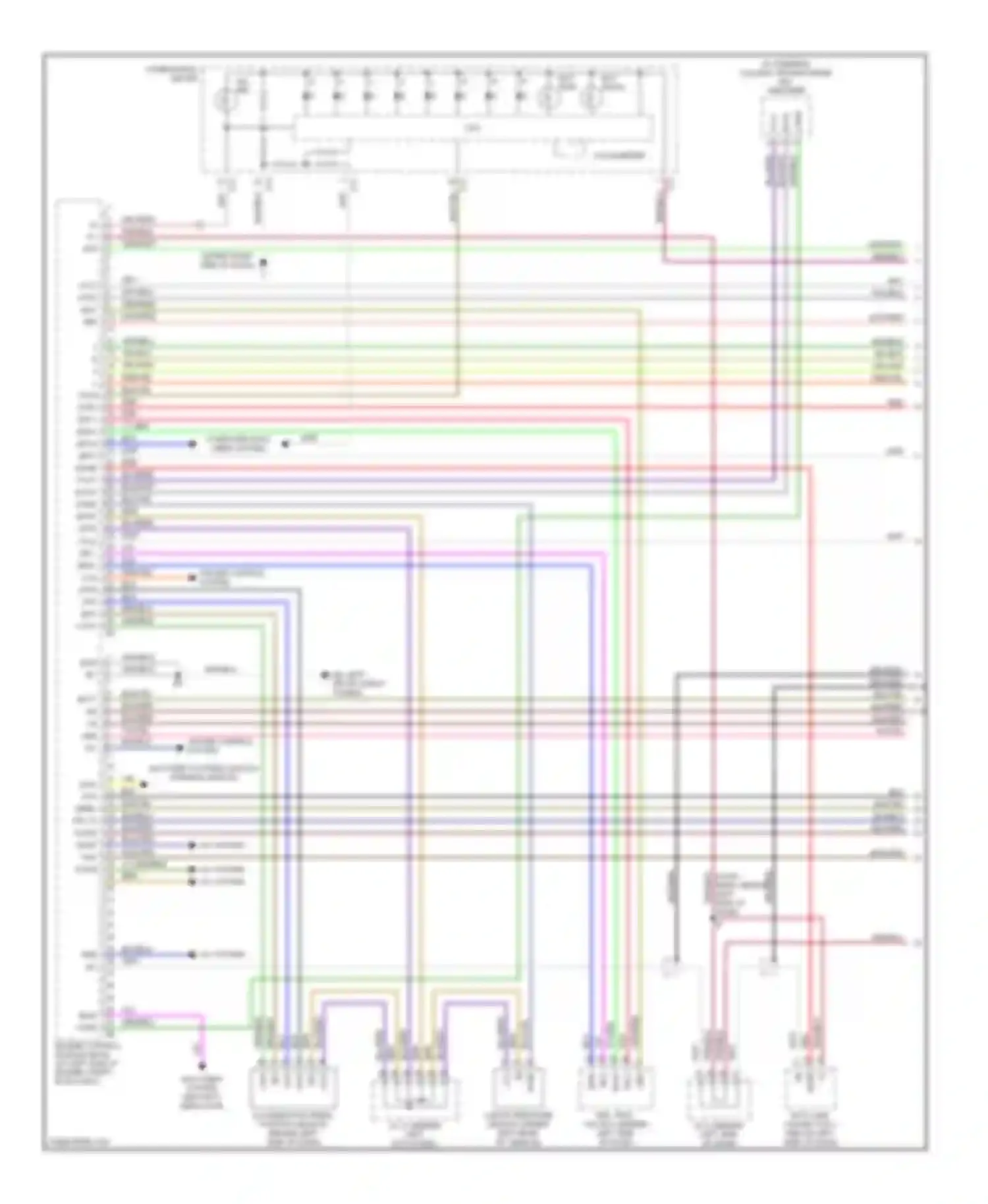 GS Lexus II facelift (2000-2004): Wiring diagram engine performance 4.3ls (1 of 6)
