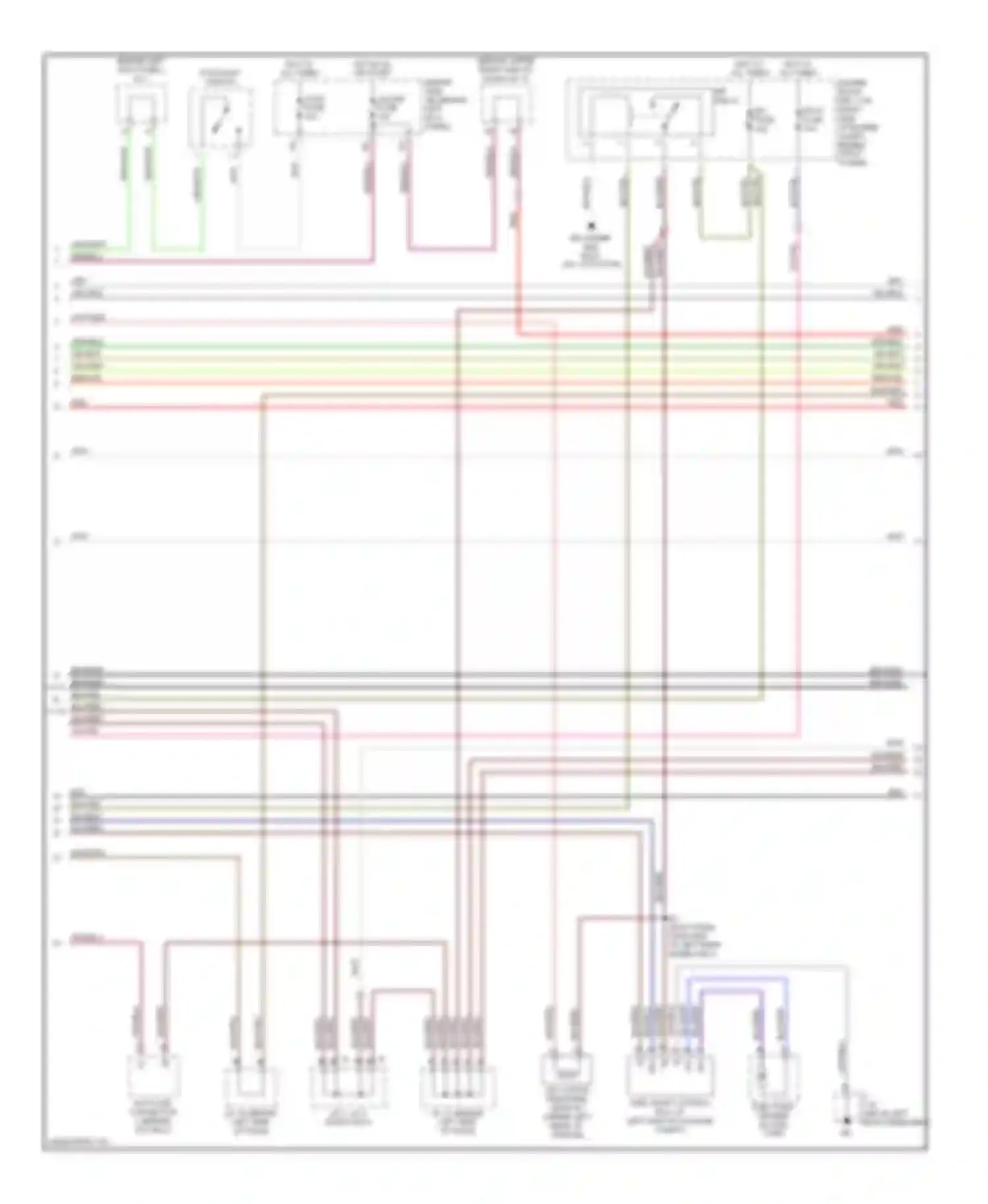 GS Lexus II facelift (2000-2004): Wiring diagram engine performance 4.3ls (2 of 6)
