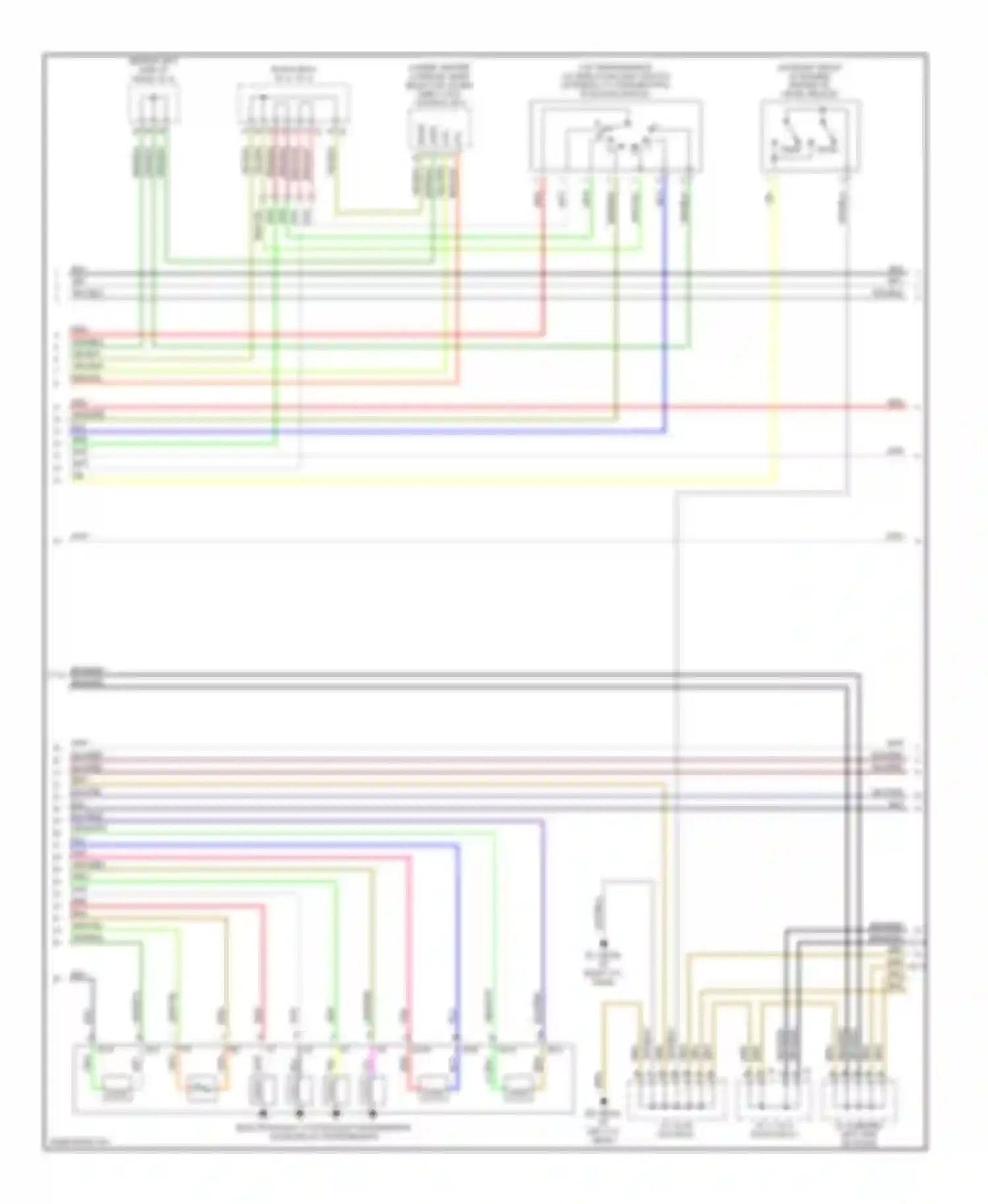 GS Lexus II facelift (2000-2004): Wiring diagram engine performance 4.3ls (4 of 6)